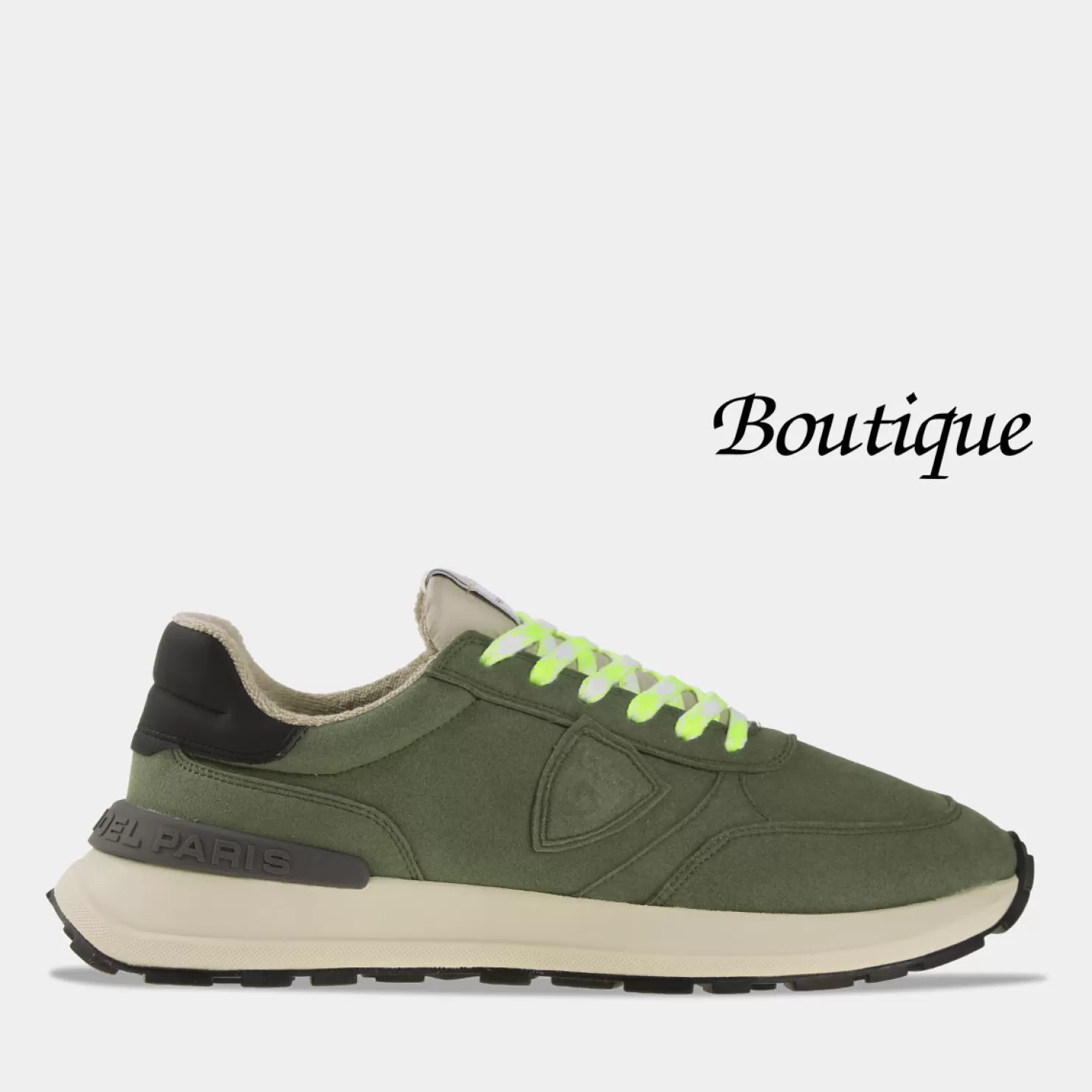 Store Sacha Philippe Model Antibes Low Groen Heren