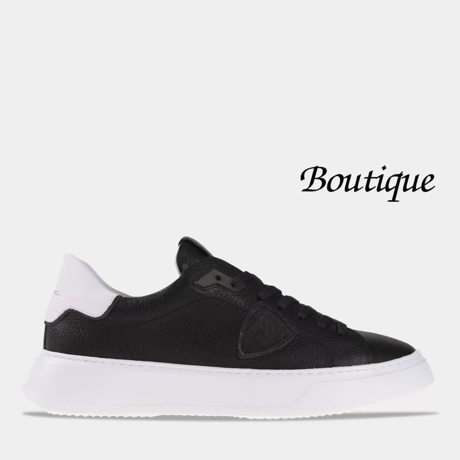 Outlet Sacha Philippe Model Temple Low Zwart Heren