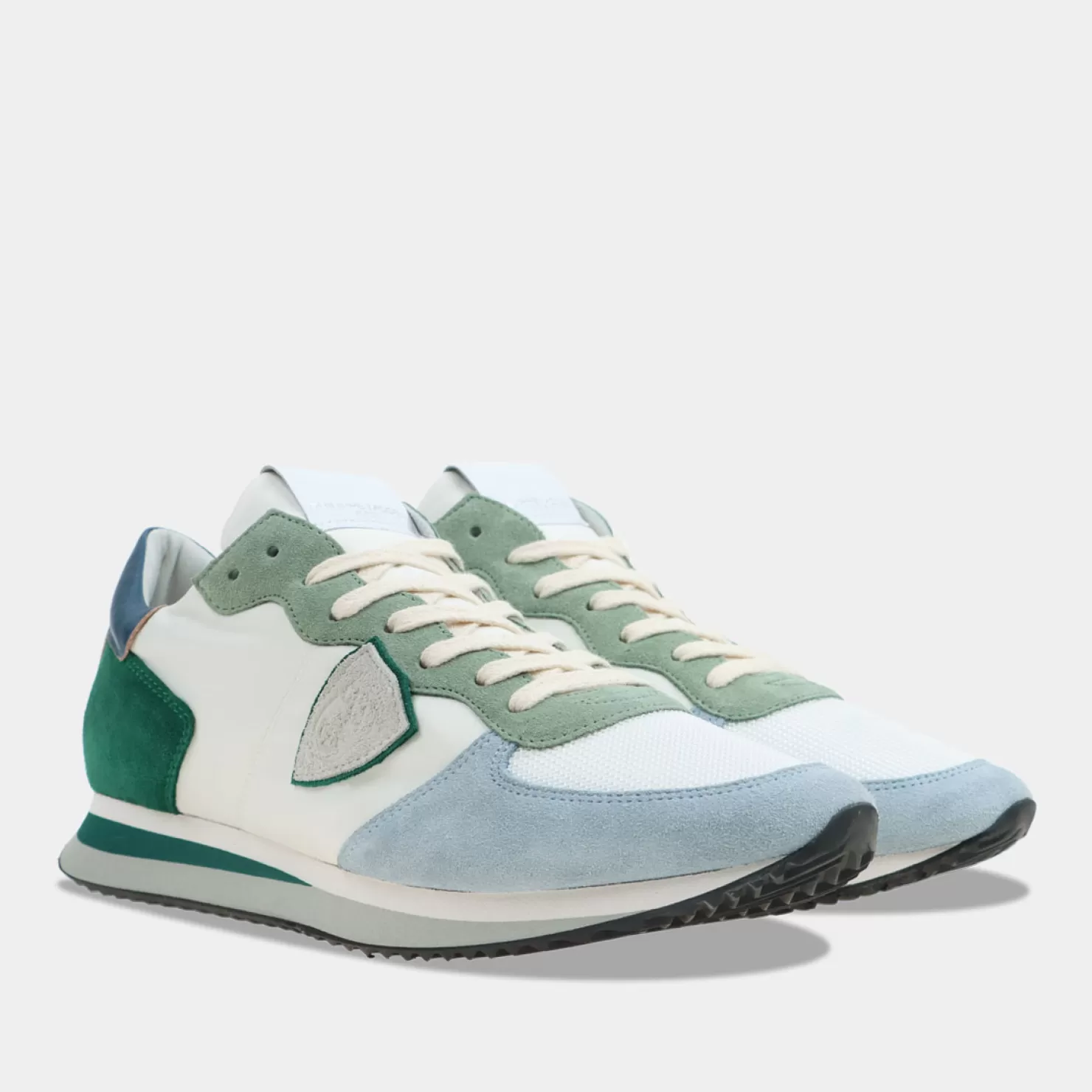 Shop Sacha Philippe Model Trpx Low Wit/Groen Heren