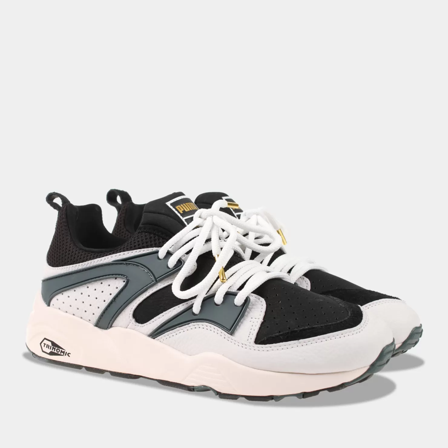 Clearance Sacha Puma Blaze Of Glory Wit/Zwart Heren