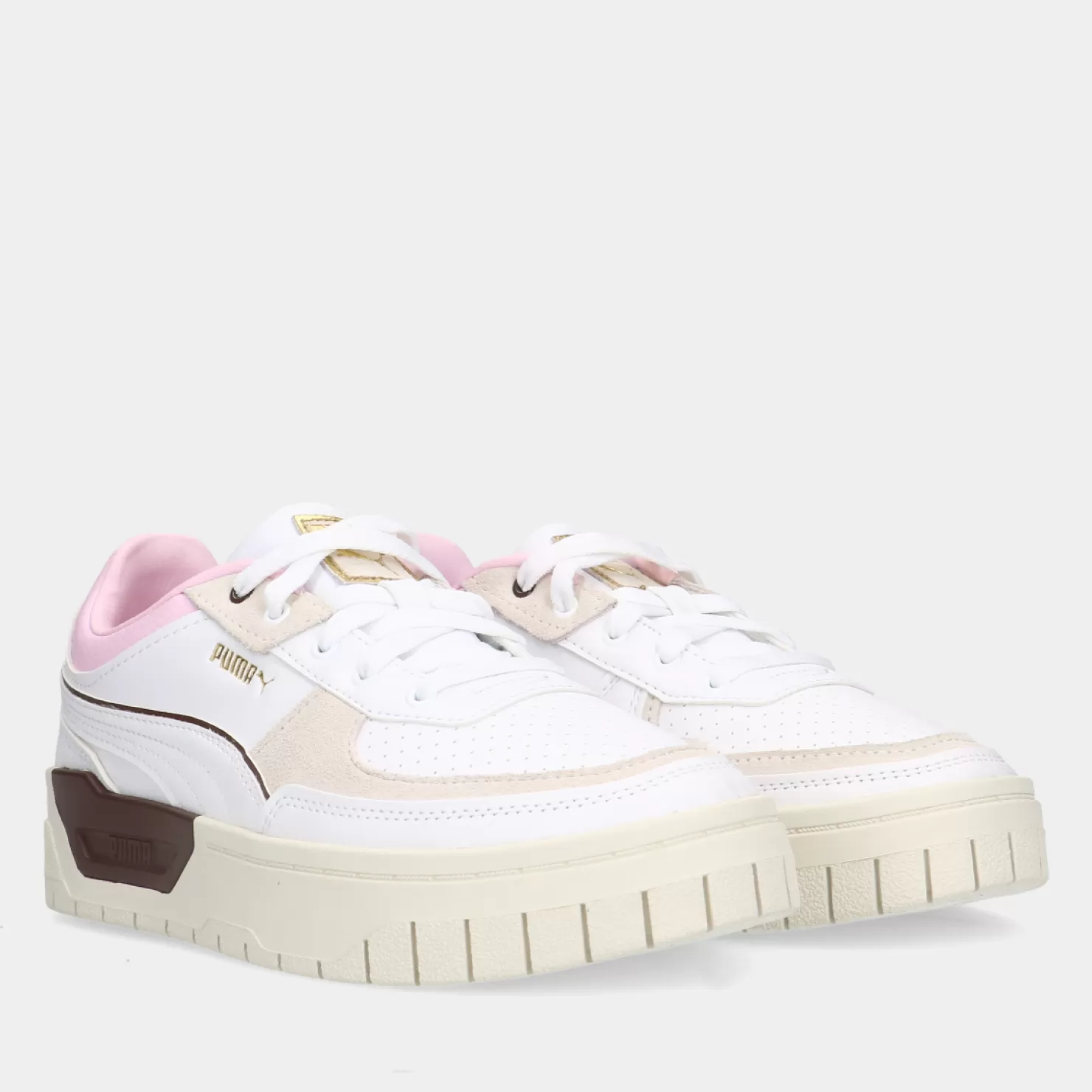 Shop Sacha Puma Cali Dream Preppy Wns White Dames Sneakers