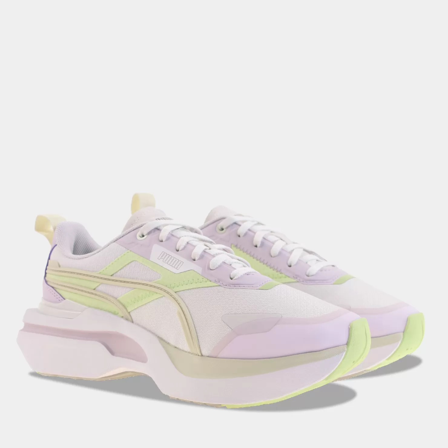 Clearance Sacha Puma Kosmo Rider Pastel Wit/Roze Dames