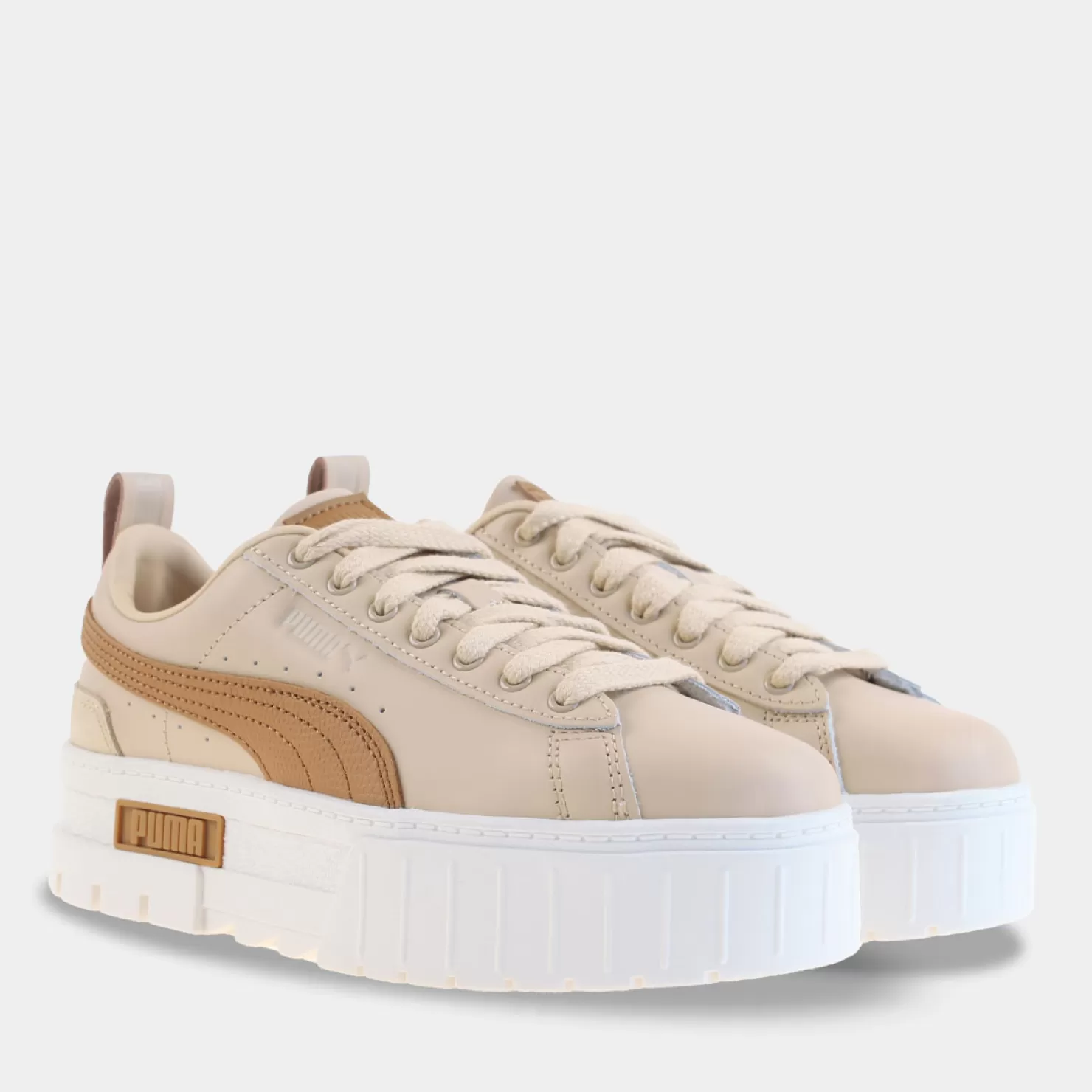 Online Sacha Puma Mayze Luxe Beige Dames