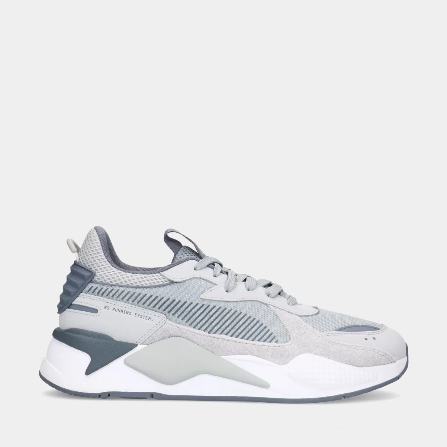 Best Sacha Puma Rs-X Suede Gray-Harbor Heren Sneakers