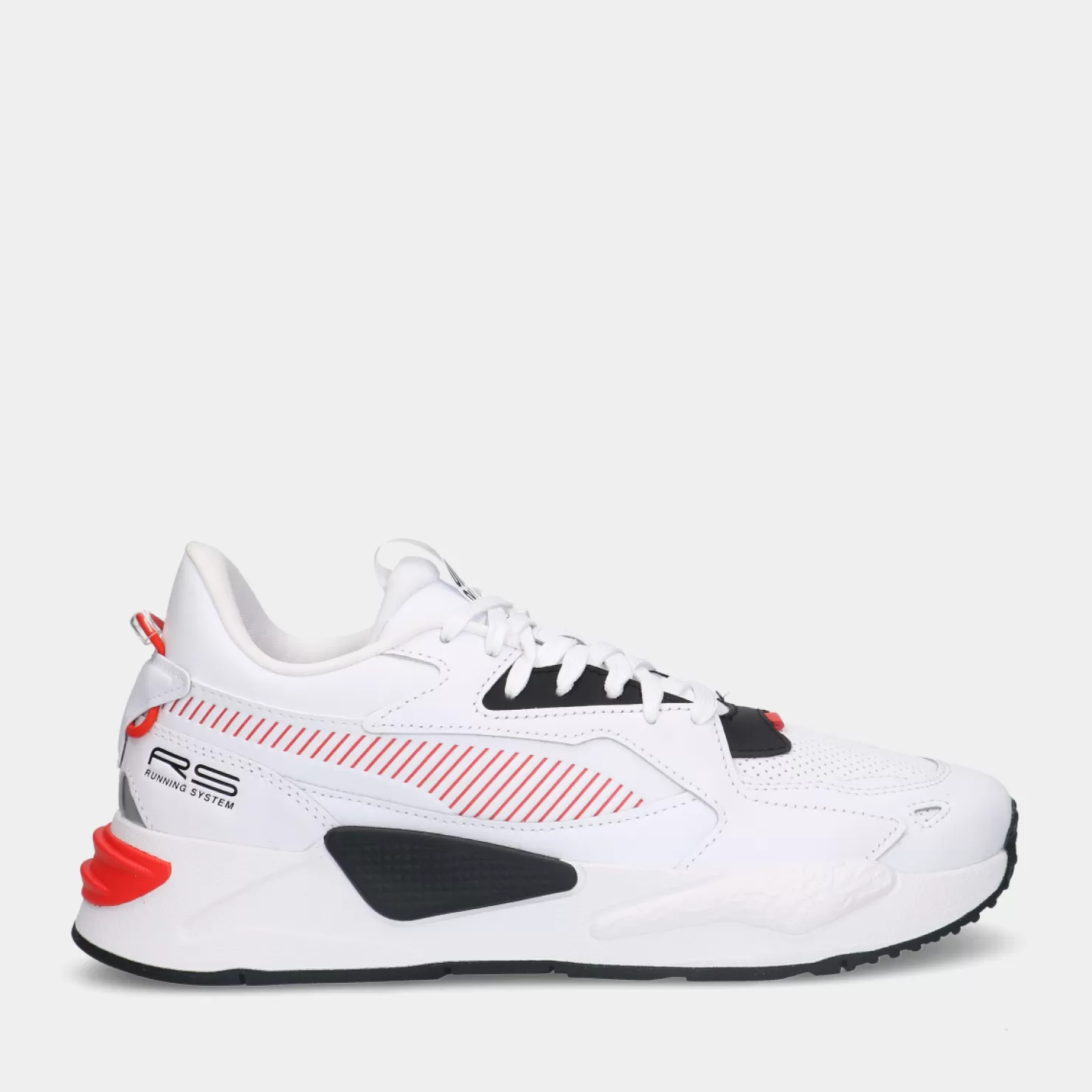 Cheap Sacha Puma Rs-Z Lth White/Red Heren Sneakers