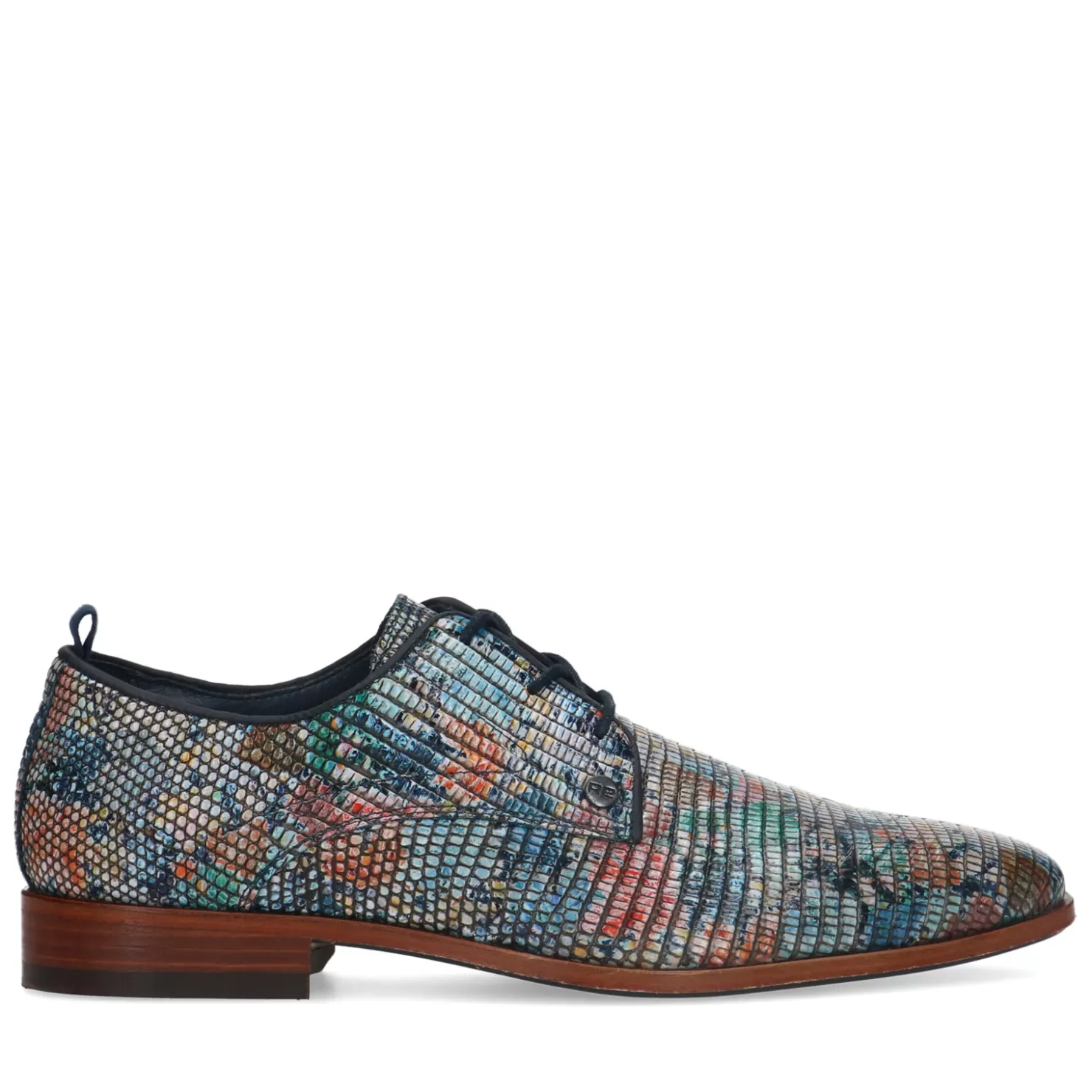 Flash Sale Sacha Rehab Blauwe Fred Lizard Veterschoenen