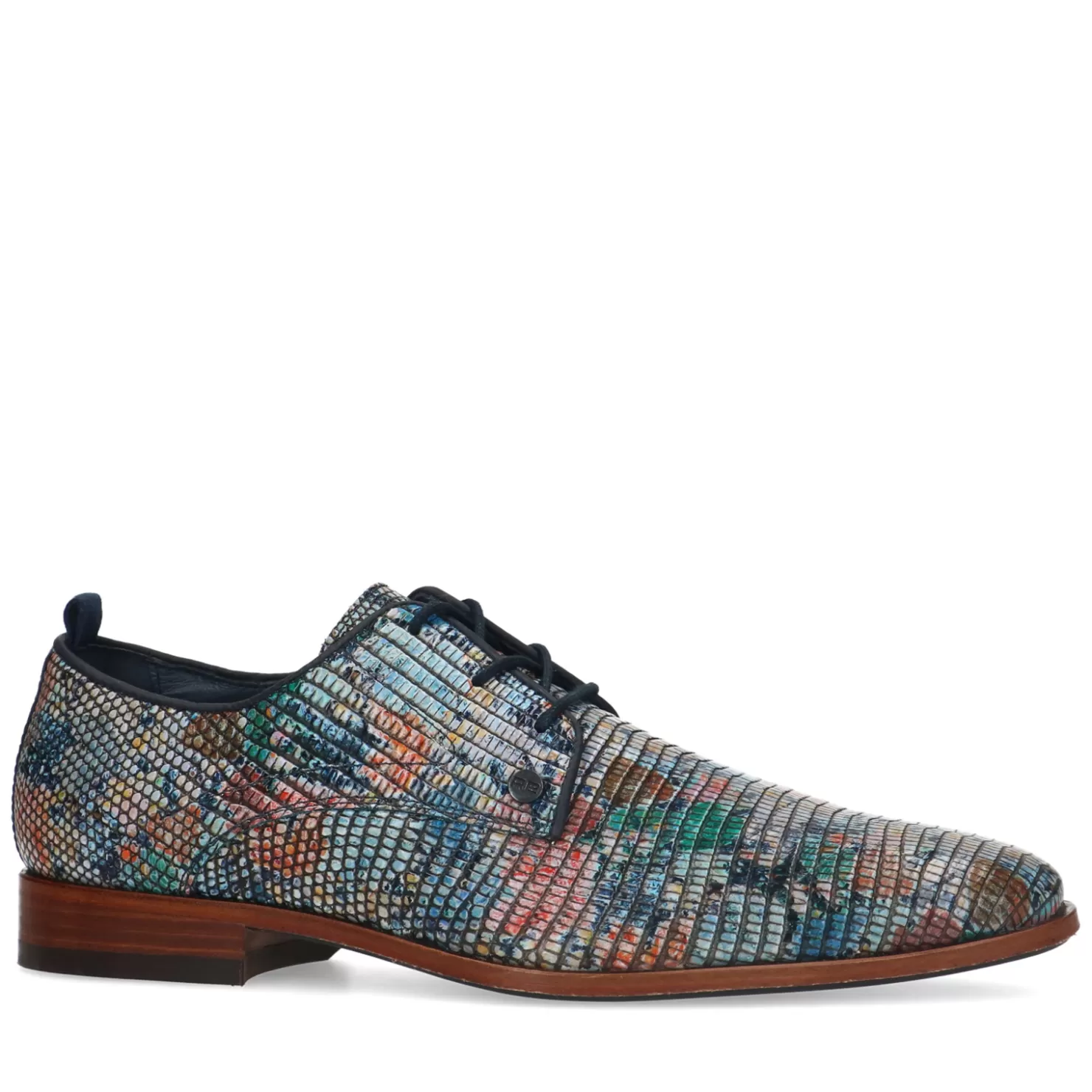 Flash Sale Sacha Rehab Blauwe Fred Lizard Veterschoenen