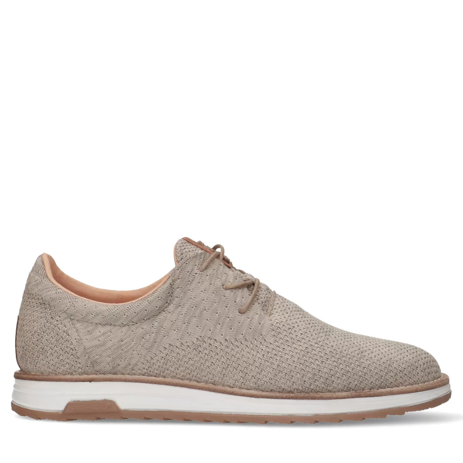 Store Sacha Rehab Nolan Knit Camel Veterschoenen