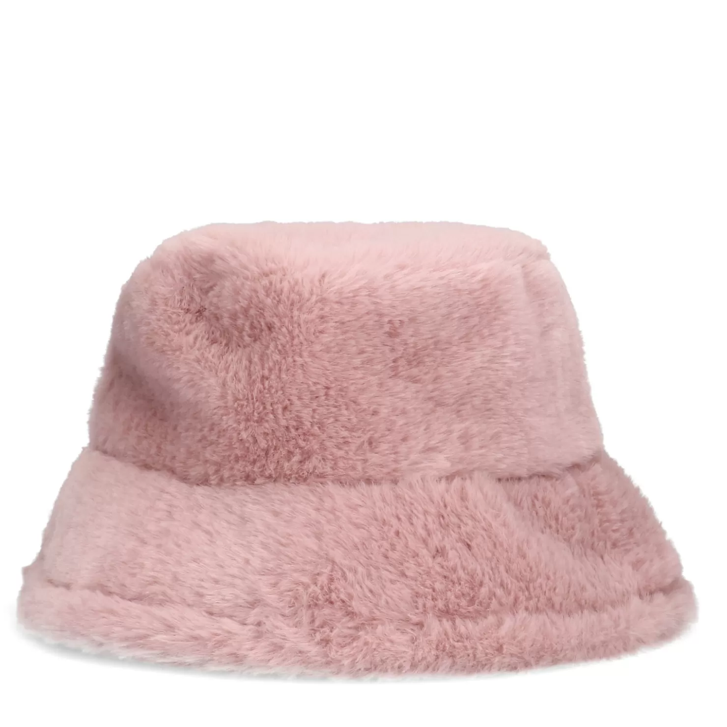 Sale Sacha Roze Bucket Hat Van Imitatiebont