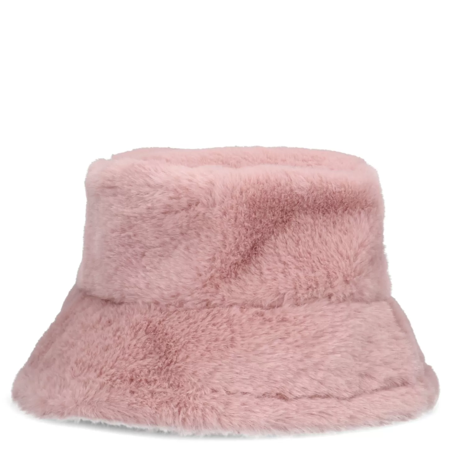 Sale Sacha Roze Bucket Hat Van Imitatiebont