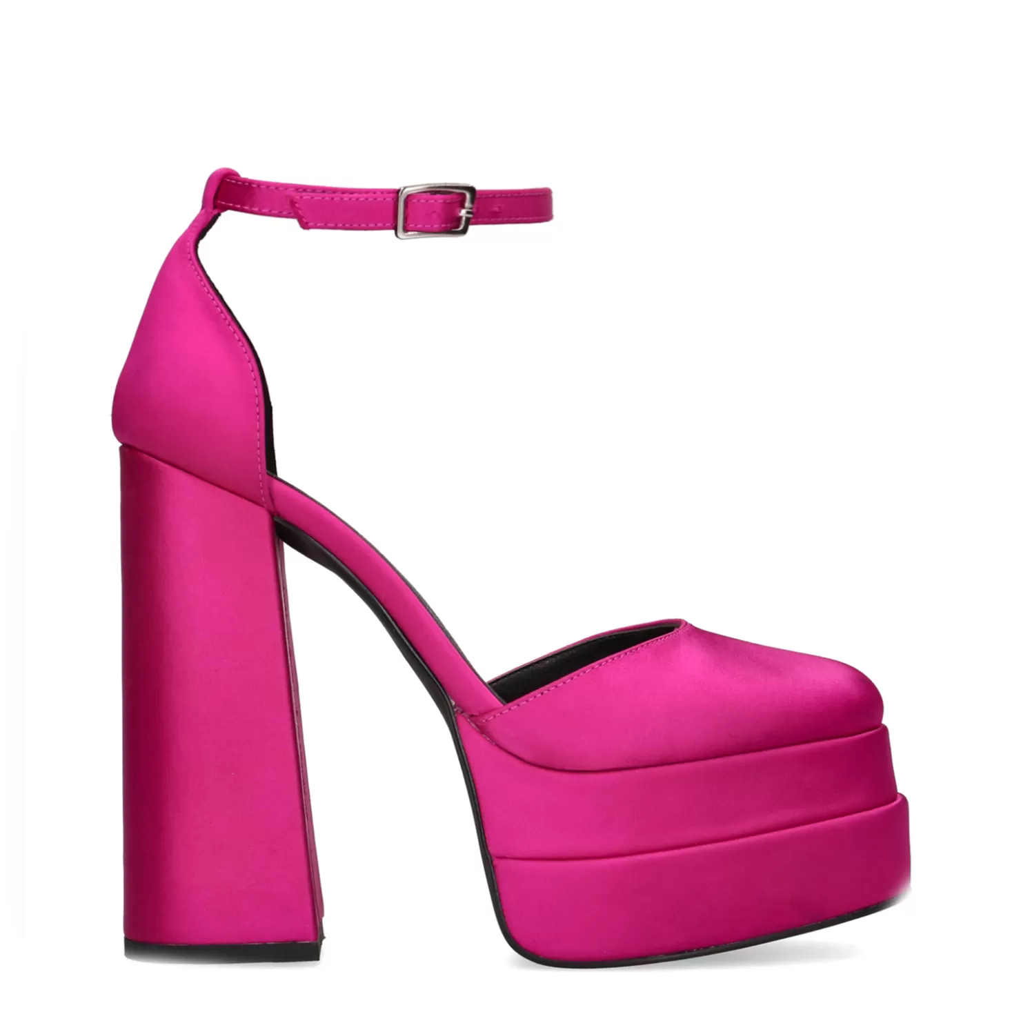 Online Sacha Roze Gesloten Pumps Met Plateauzool