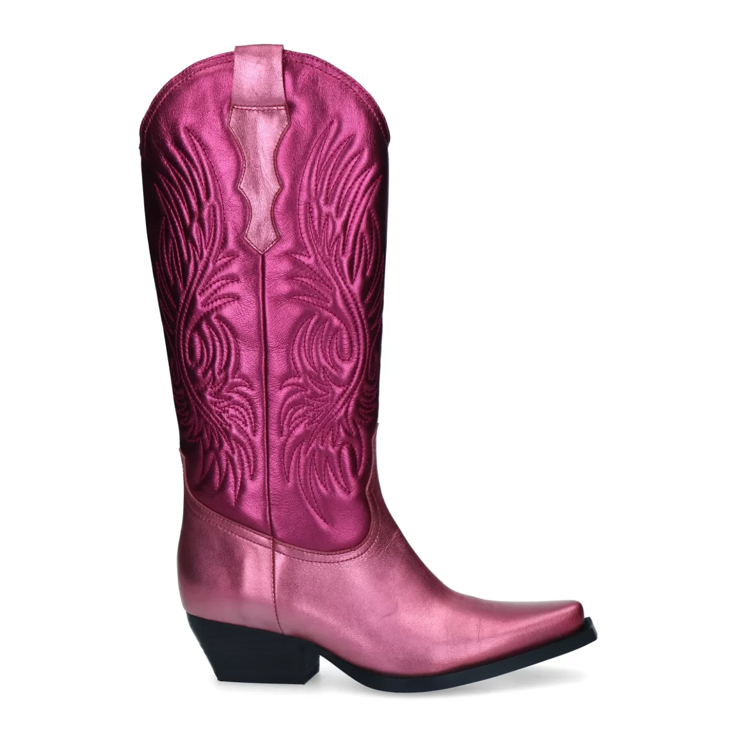 Best Sacha Roze Metallic Cowboylaarzen