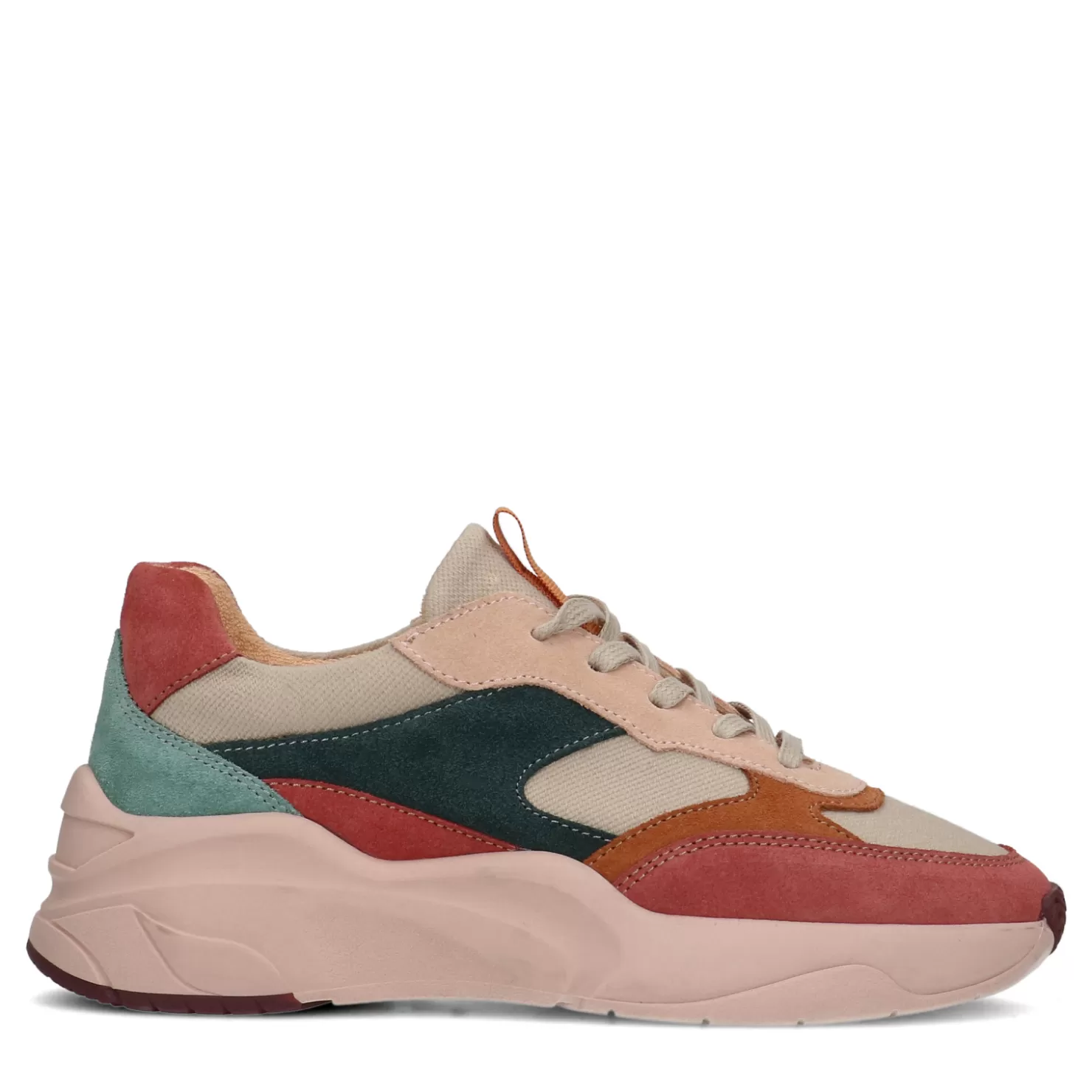 Online Sacha Roze Multicolor Suede Sneakers