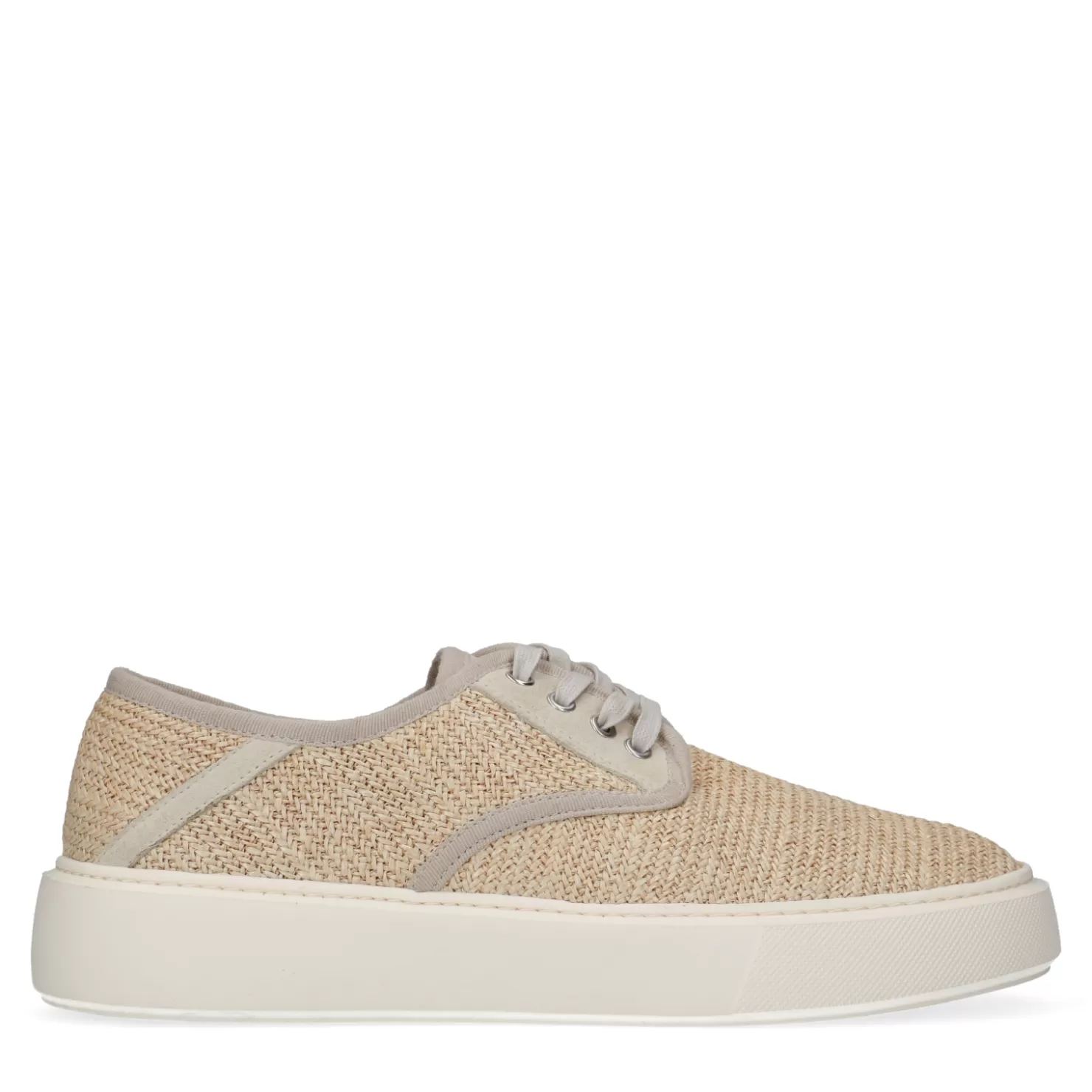 Flash Sale Sacha Taupe Canvas Sneakers