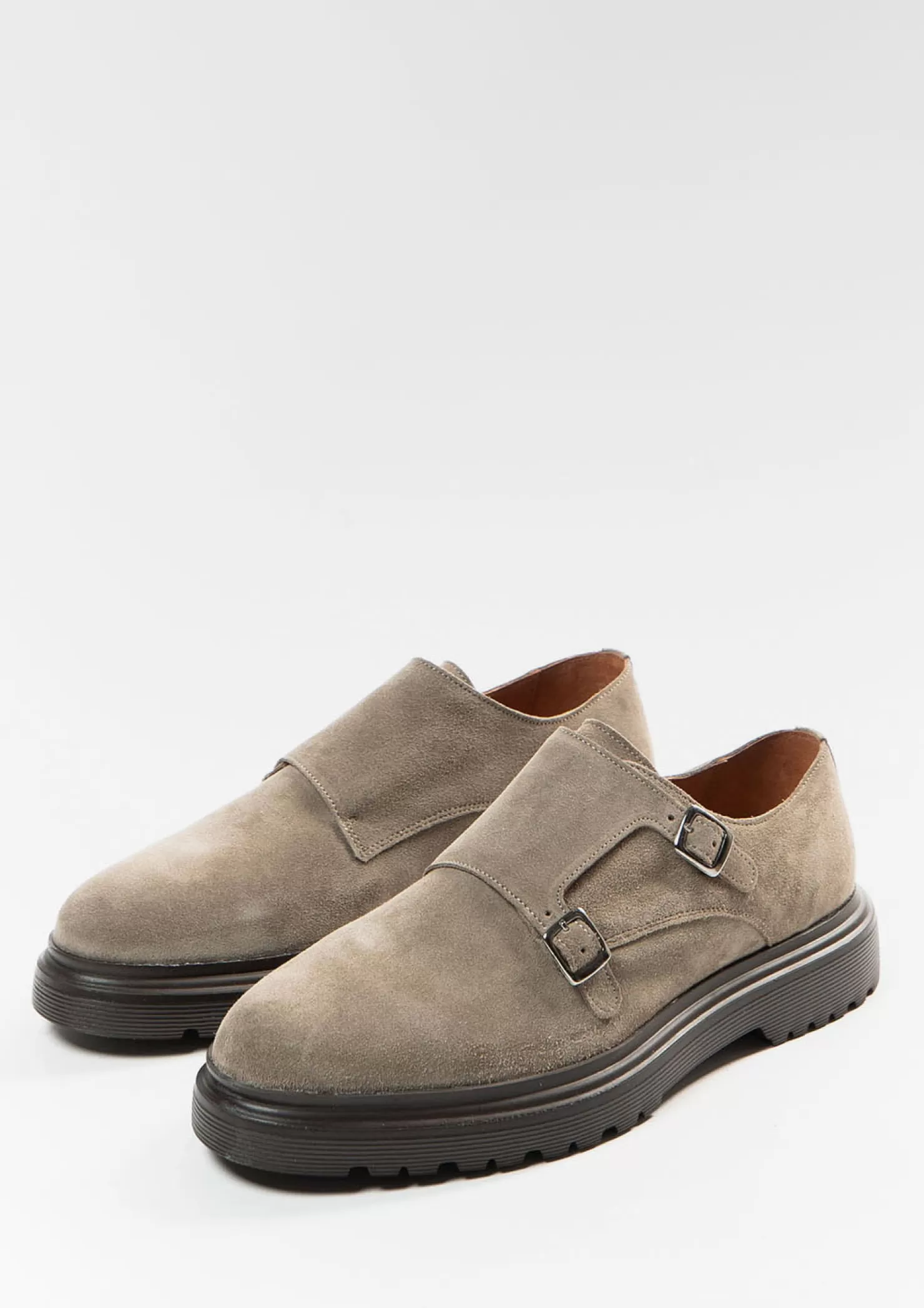 Store Sacha Taupe Chunky Monk Sneakers