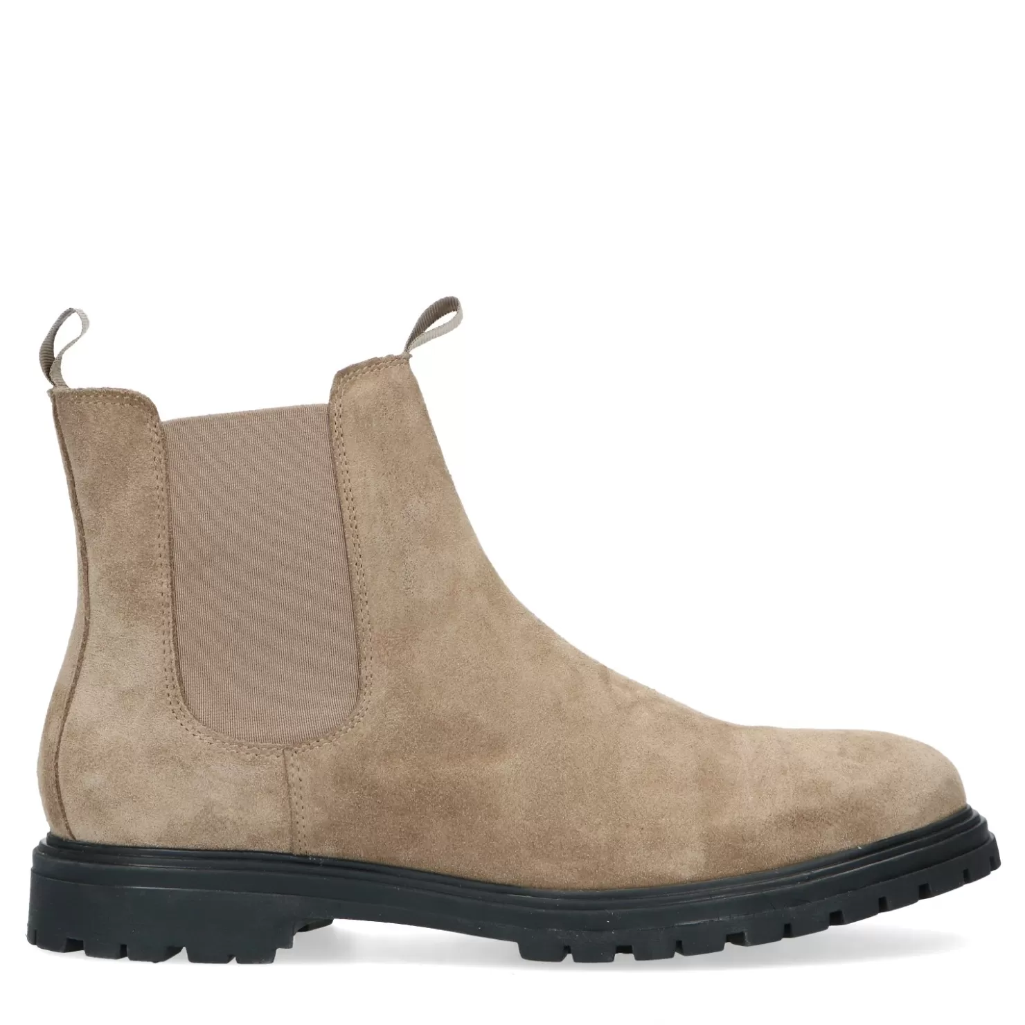 Best Sale Sacha Taupe Suede Chelsea Boots