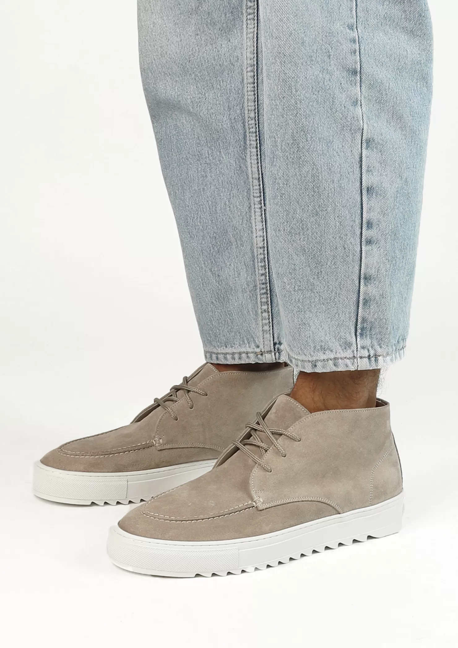 Best Sacha Taupe Suede Sneakers