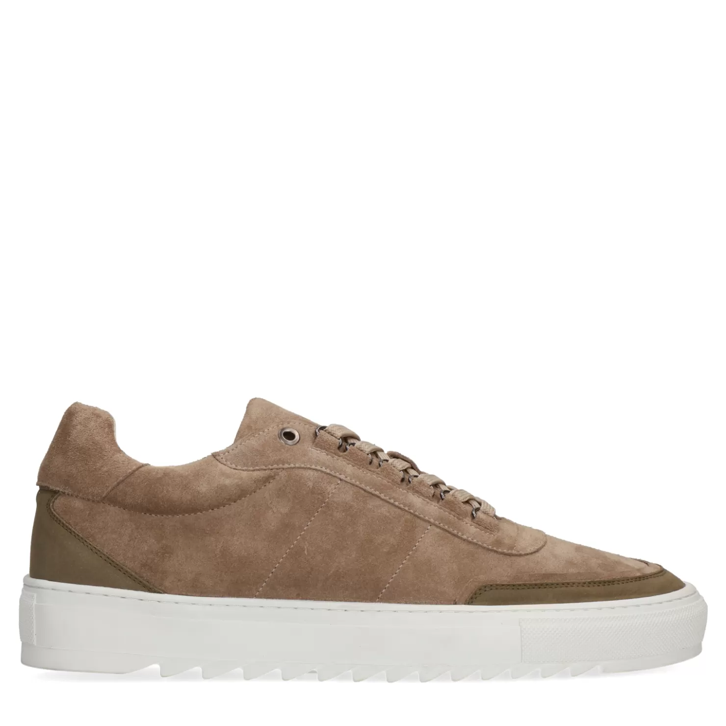 Best Sale Sacha Taupe Suede Sneakers