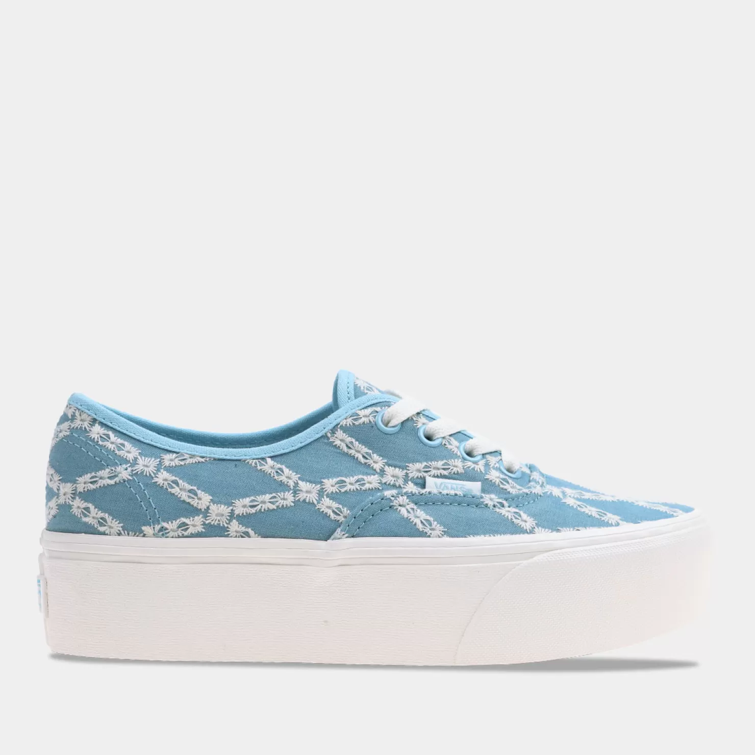 Cheap Sacha Vans Authentic Stackform Blauw Dames