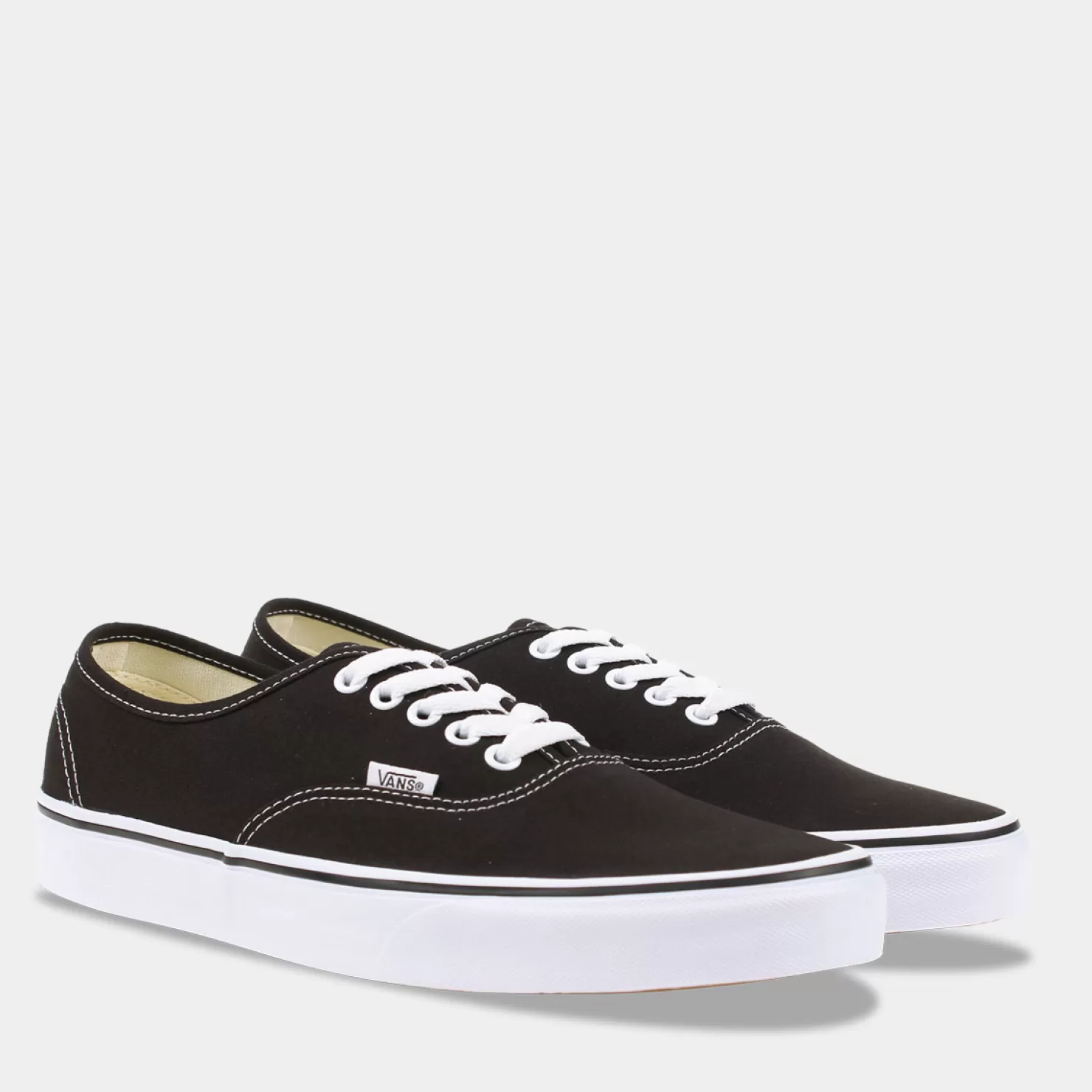 Best Sacha Vans Authentic Zwart Wit Heren