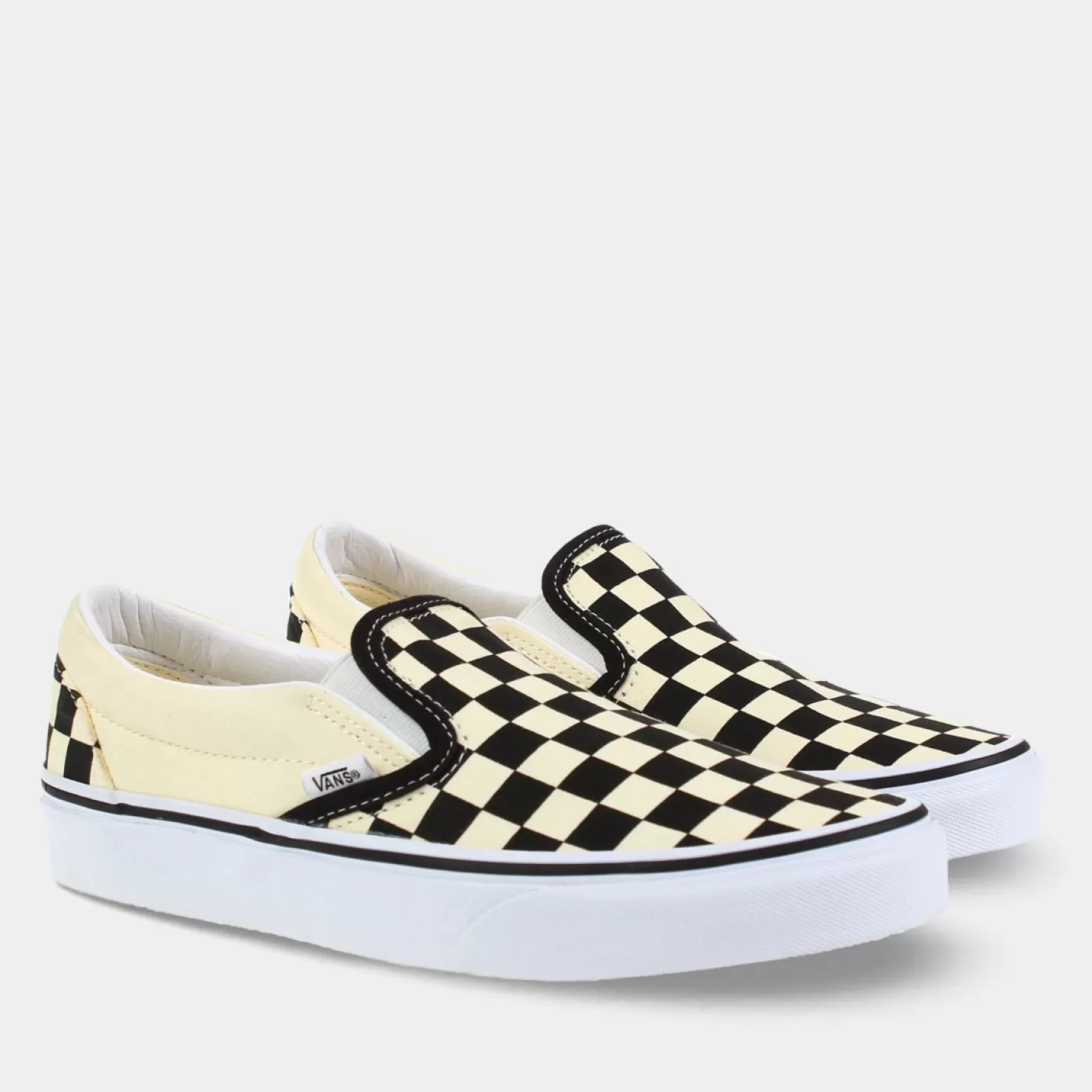 Cheap Sacha Vans Classic Slip-On Wit Heren