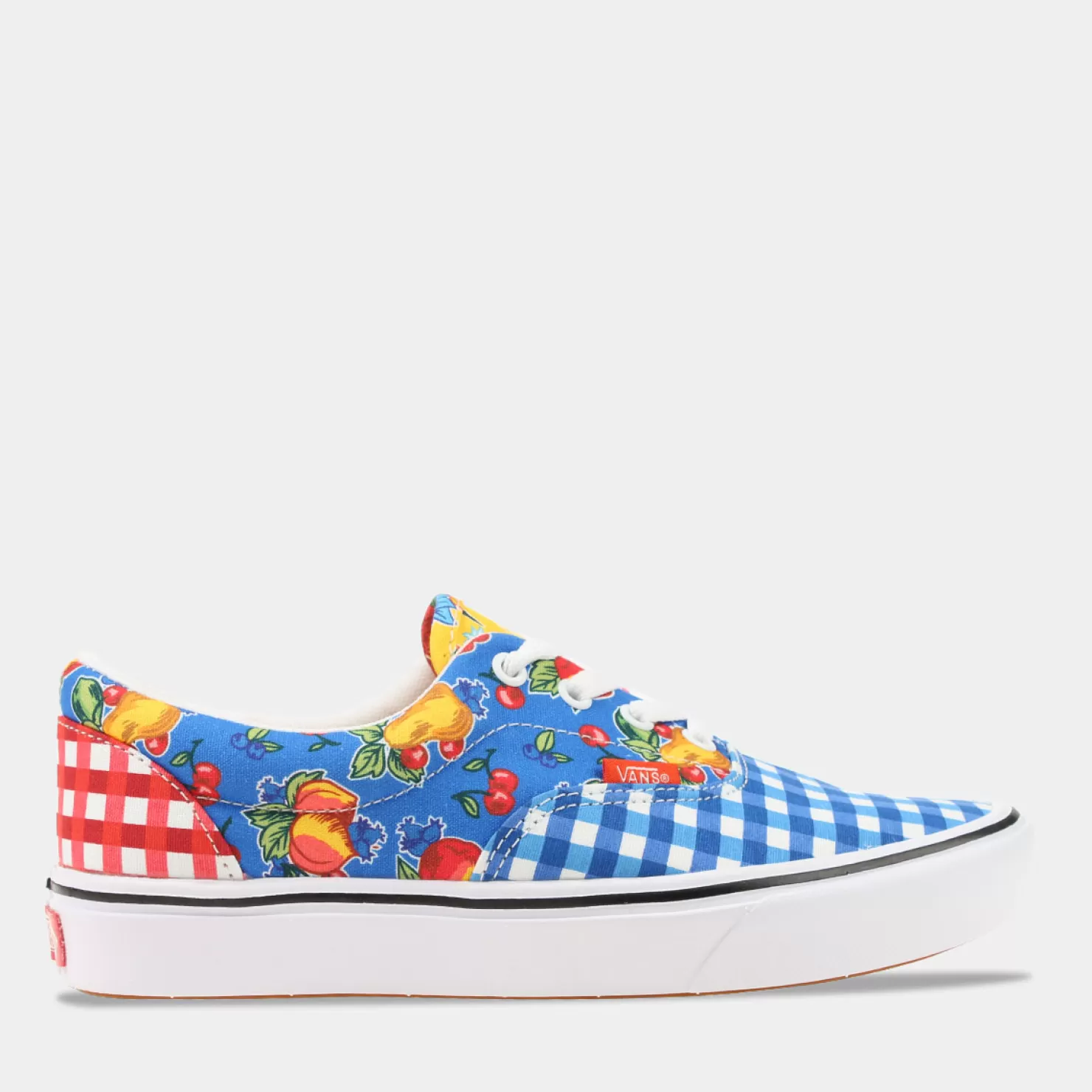 New Sacha Vans Comfycush Era Wit/Multicolor Dames