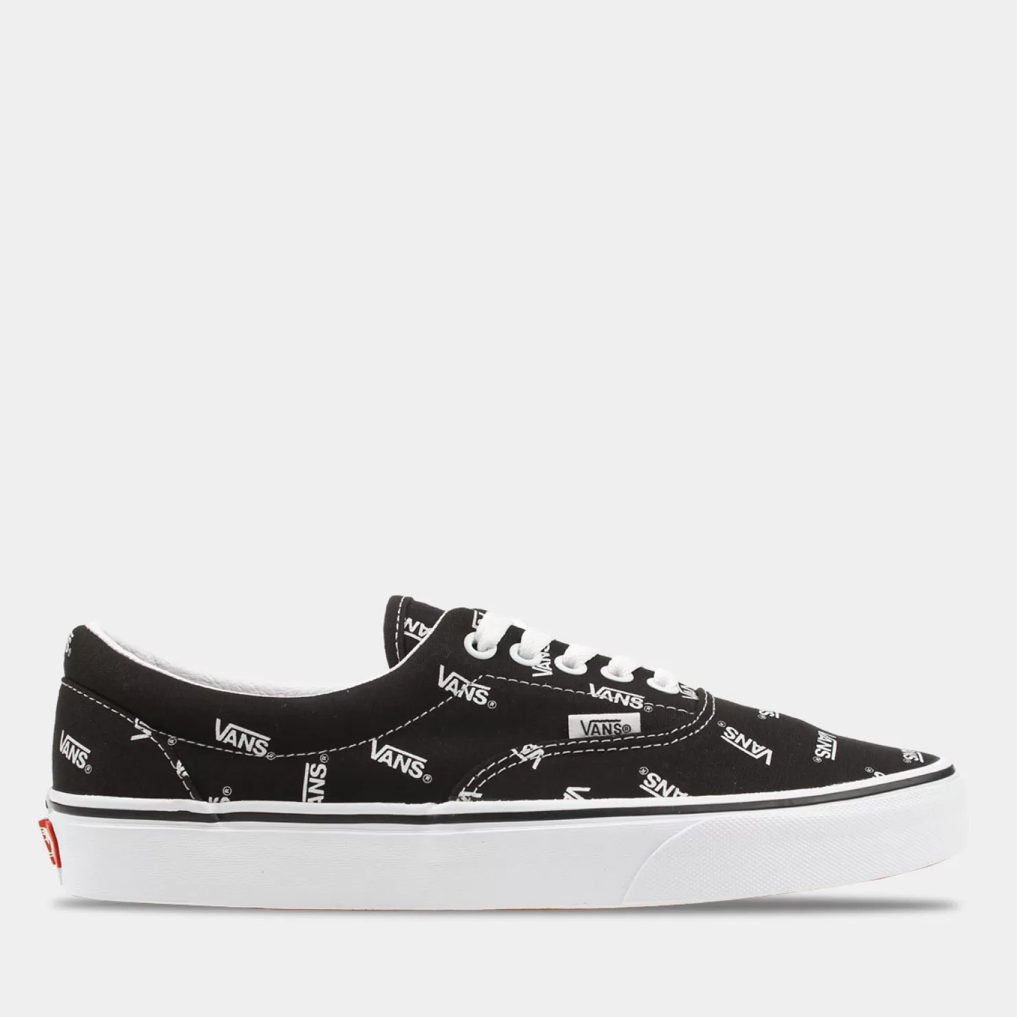 Store Sacha Vans Era Logo Zwart Wit Heren