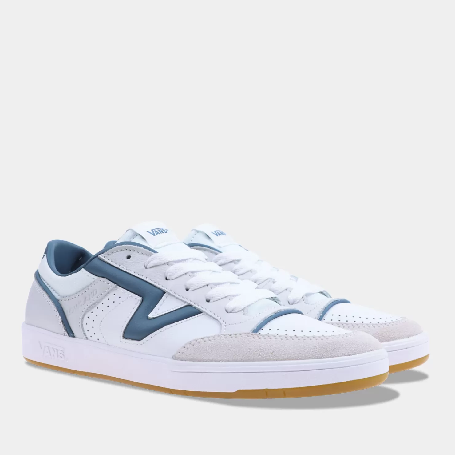 Cheap Sacha Vans Lowland Cc Wit/Blauw Heren