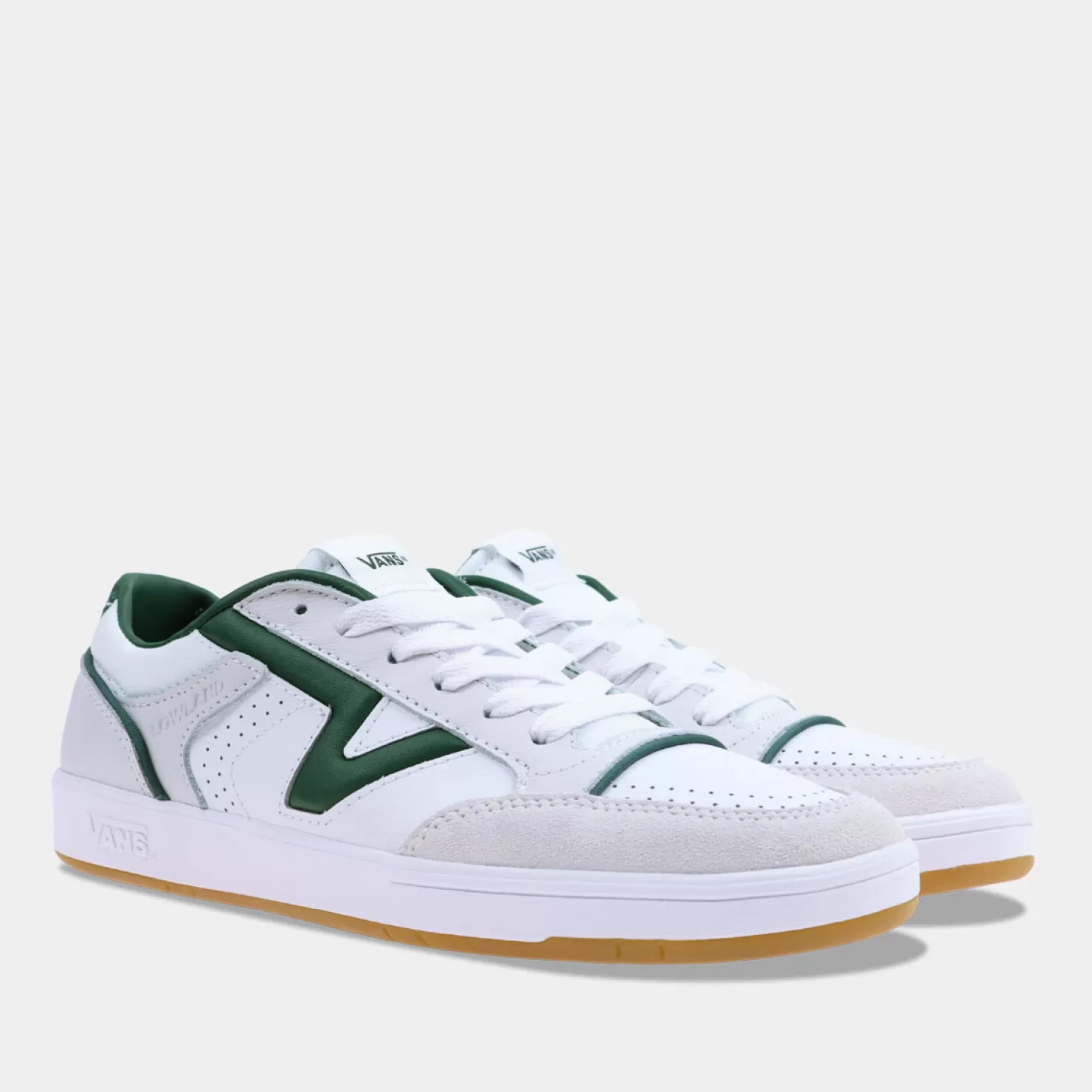 Online Sacha Vans Lowland Cc Wit/Groen Heren