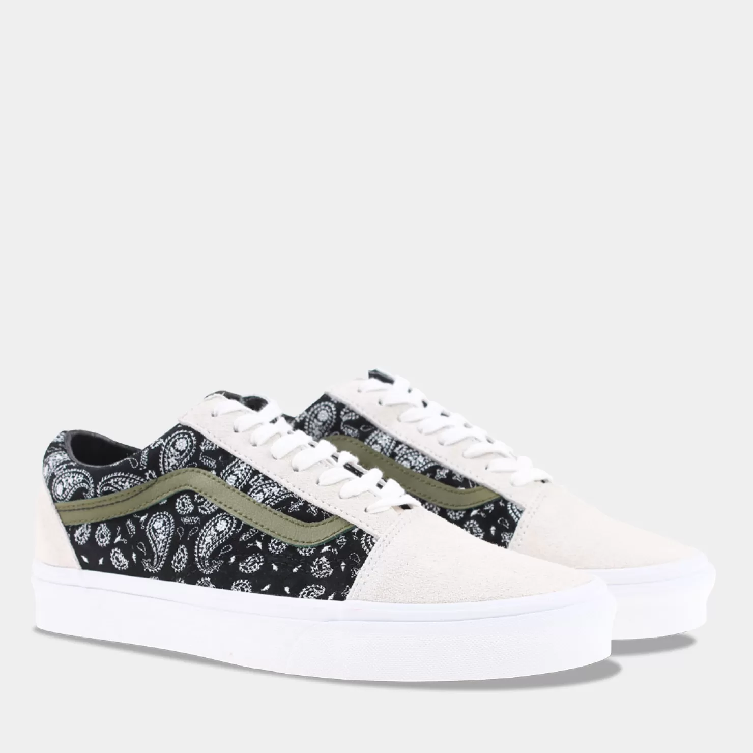 Clearance Sacha Vans Old Skool Creme/Paisley Heren