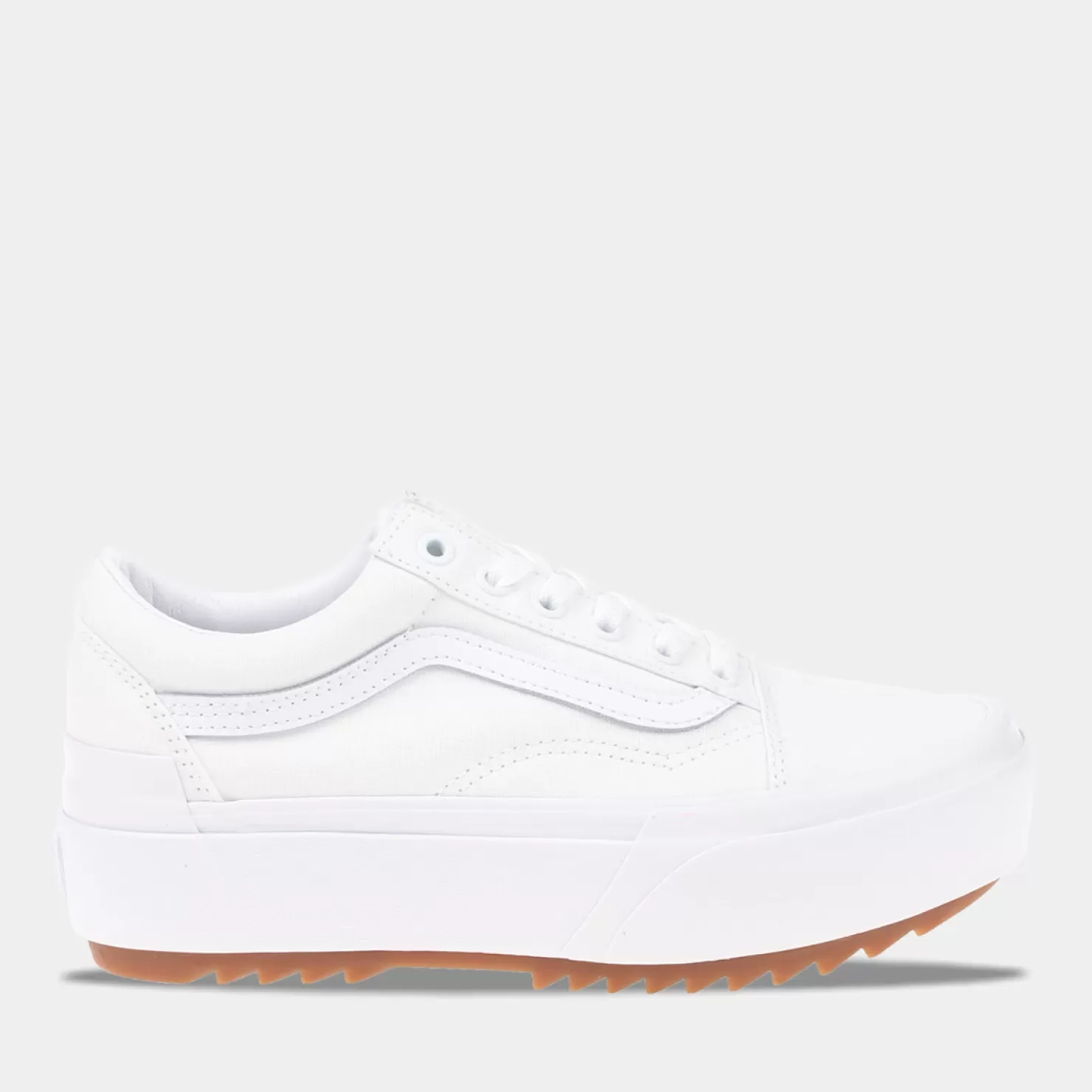 Sale Sacha Vans Old Skool Stacked Wit Dames