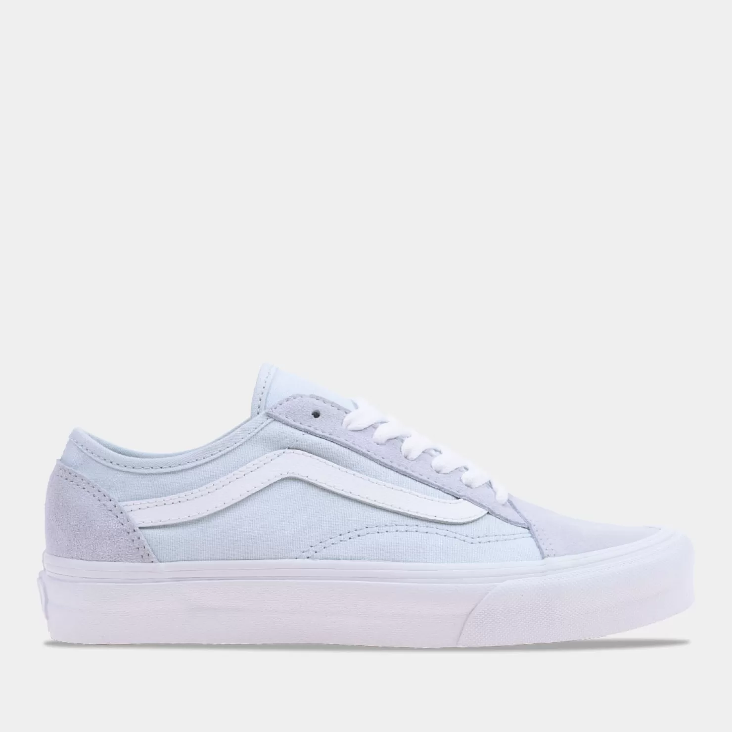 Shop Sacha Vans Old Skool Tapered Lichtblauw Dames