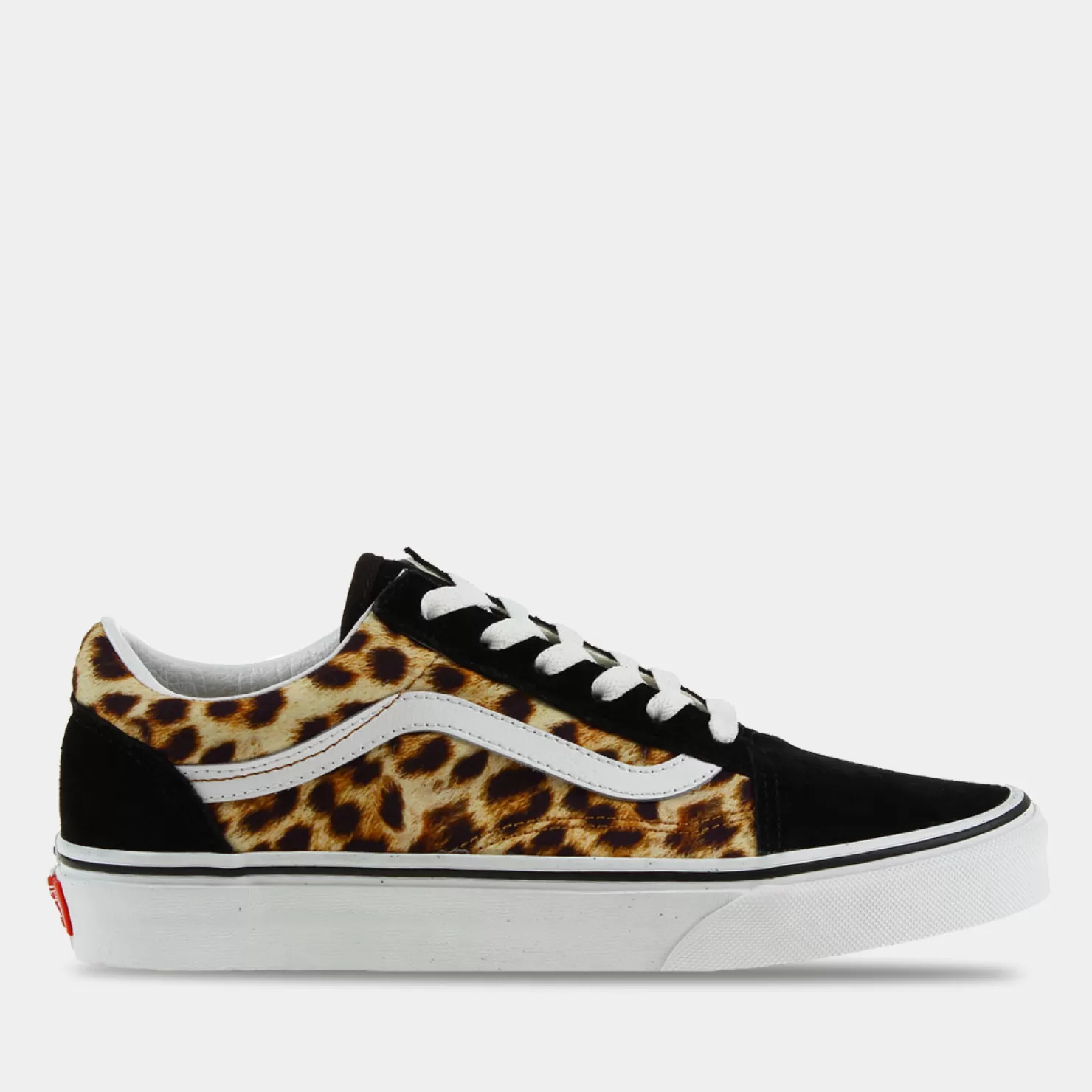 Online Sacha Vans Old Skool Zwart/Leopard Dames