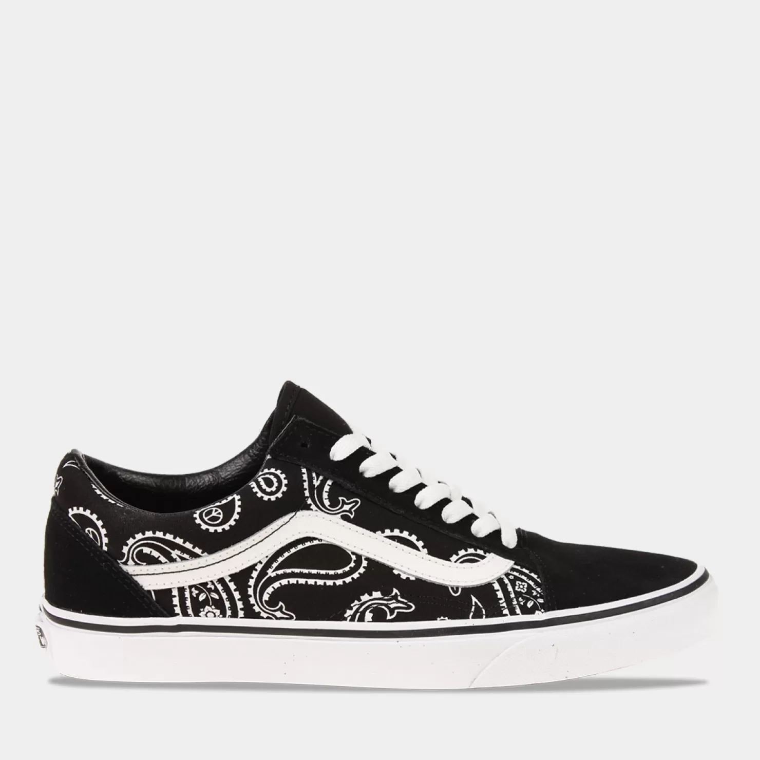 Best Sale Sacha Vans Old Skool Zwart/Peace Paisley Heren