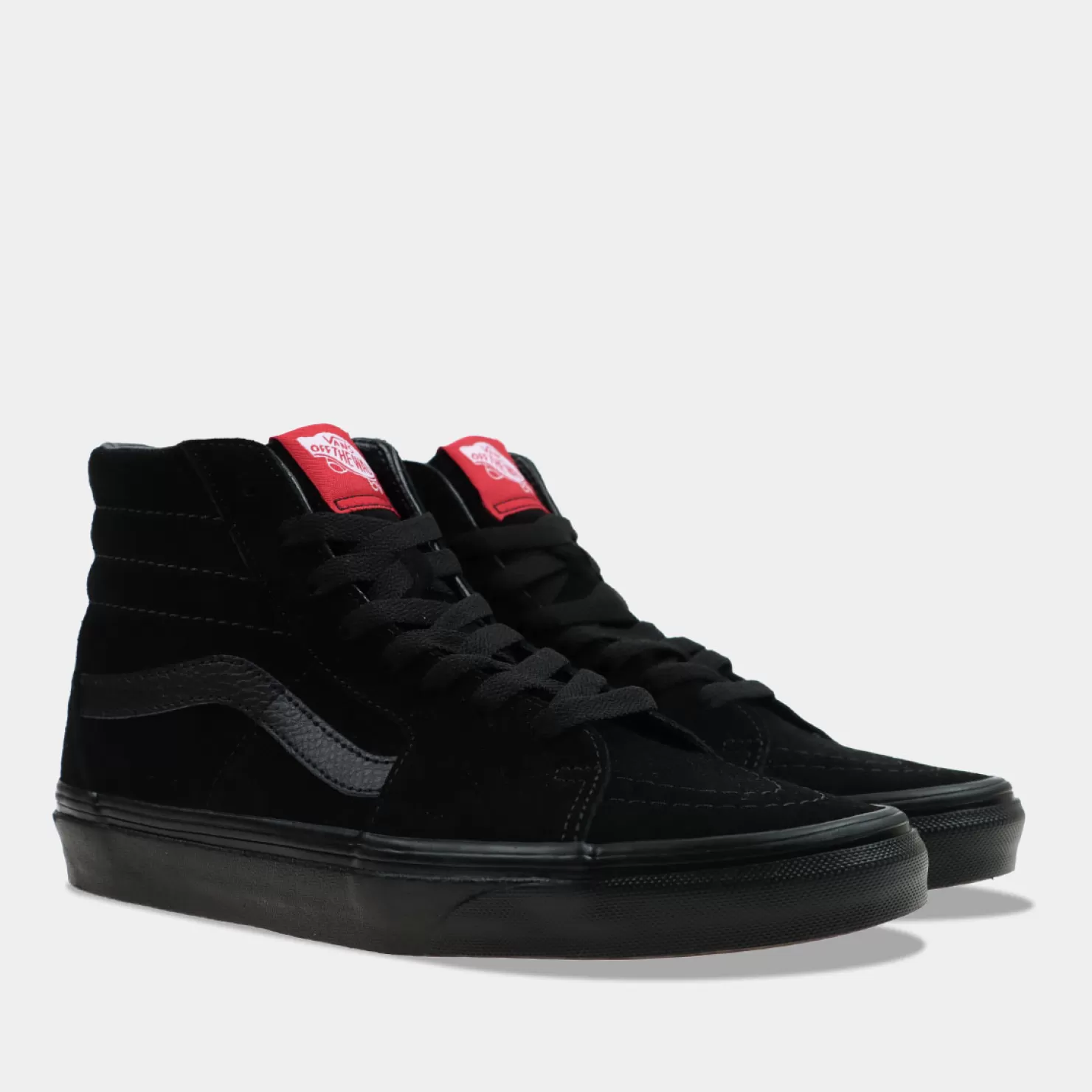 Online Sacha Vans Sk8 Hi Suede Zwart Dames