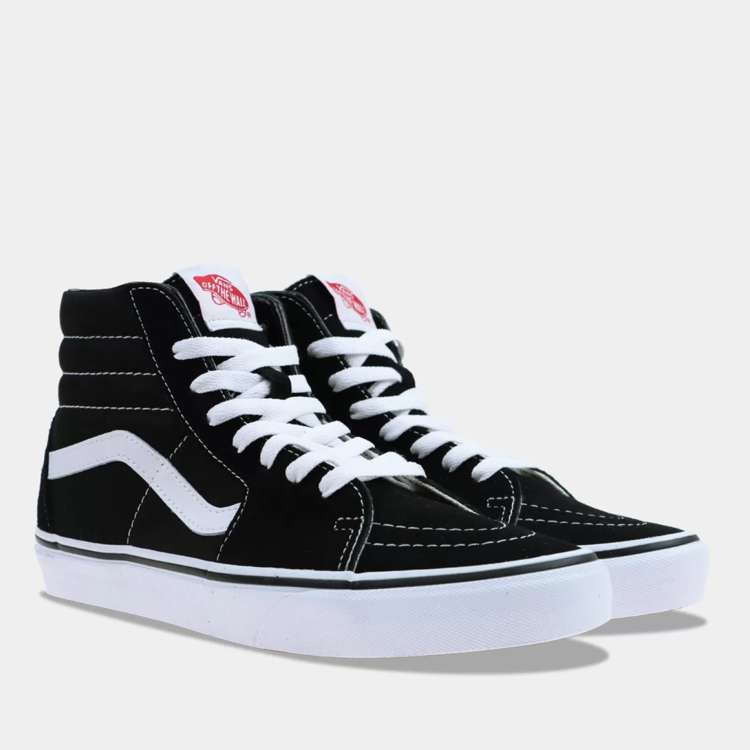 Outlet Sacha Vans Sk8 Hi Zwart/Wit Dames