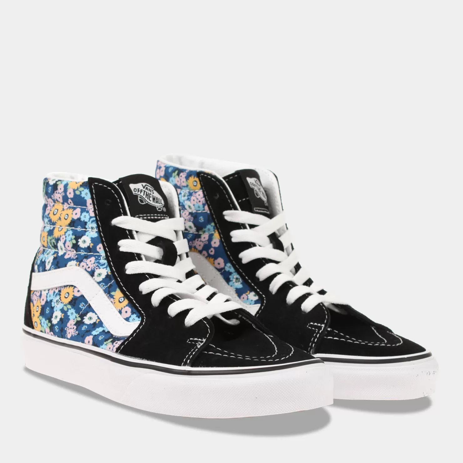 Shop Sacha Vans Sk8-Hi Blauw/Geel Dames