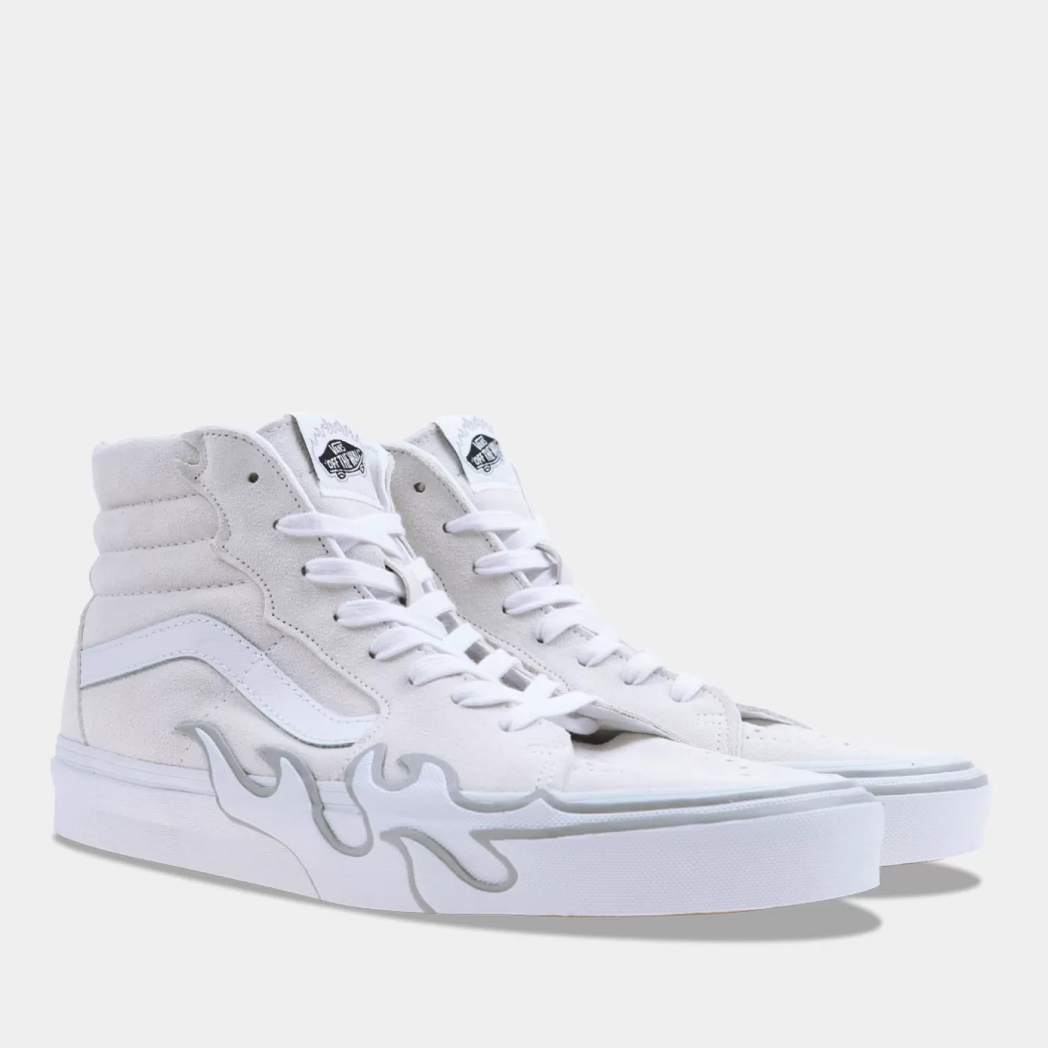 Outlet Sacha Vans Sk8-Hi Flame Wit Heren