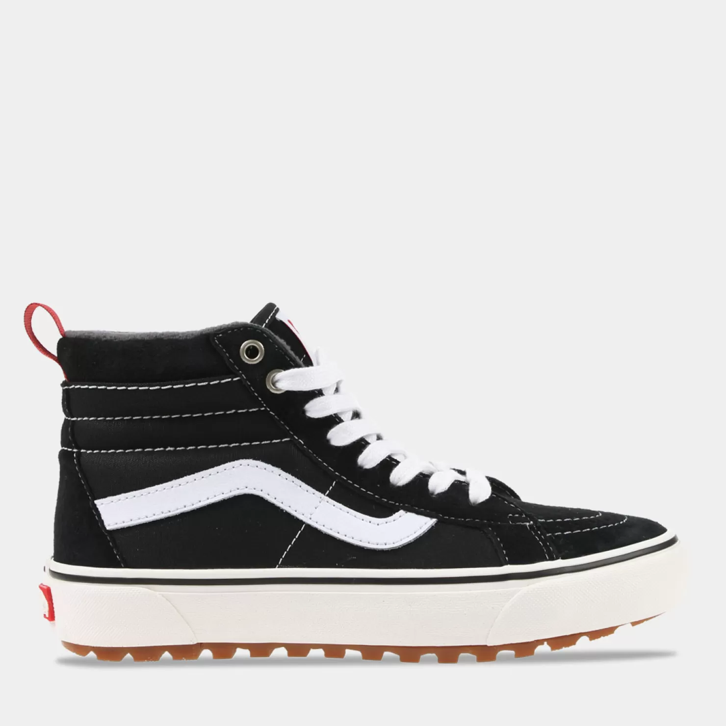 Sale Sacha Vans Sk8-Hi Mte Zwart/Rood Dames