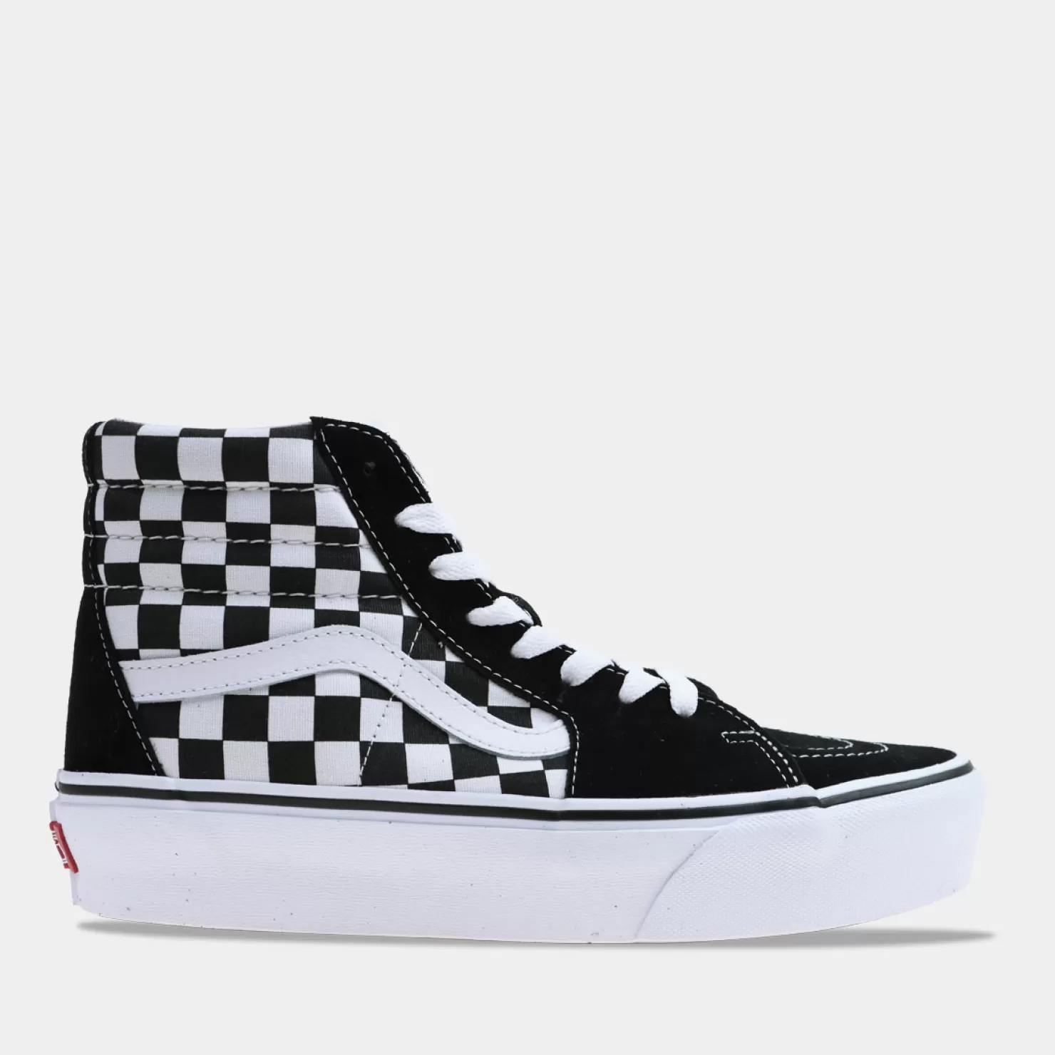 Cheap Sacha Vans Sk8-Hi Platform 2.0 Checkerboard Dames