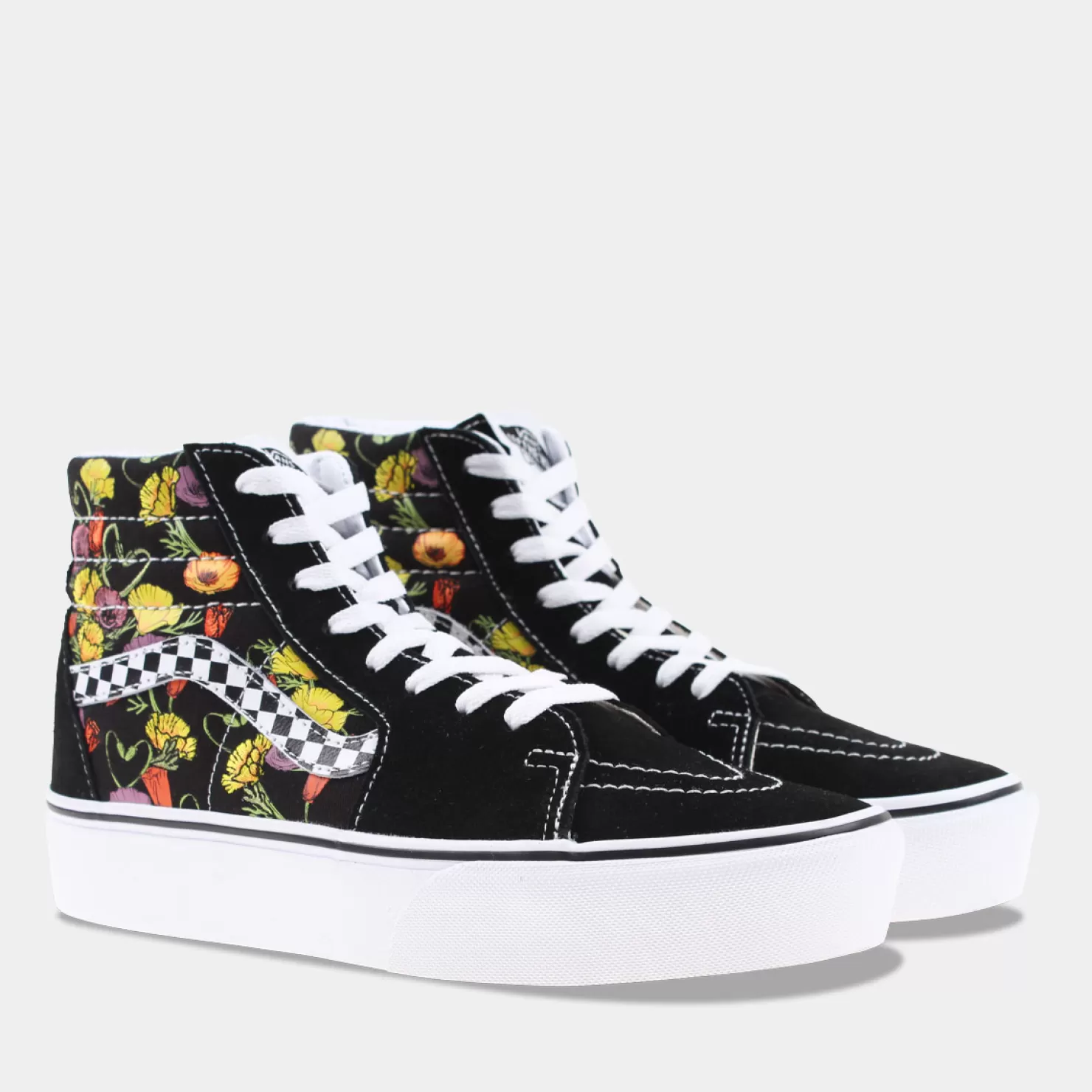 Best Sale Sacha Vans Sk8-Hi Platform 2.0 Zwart/Multikleuren Dames