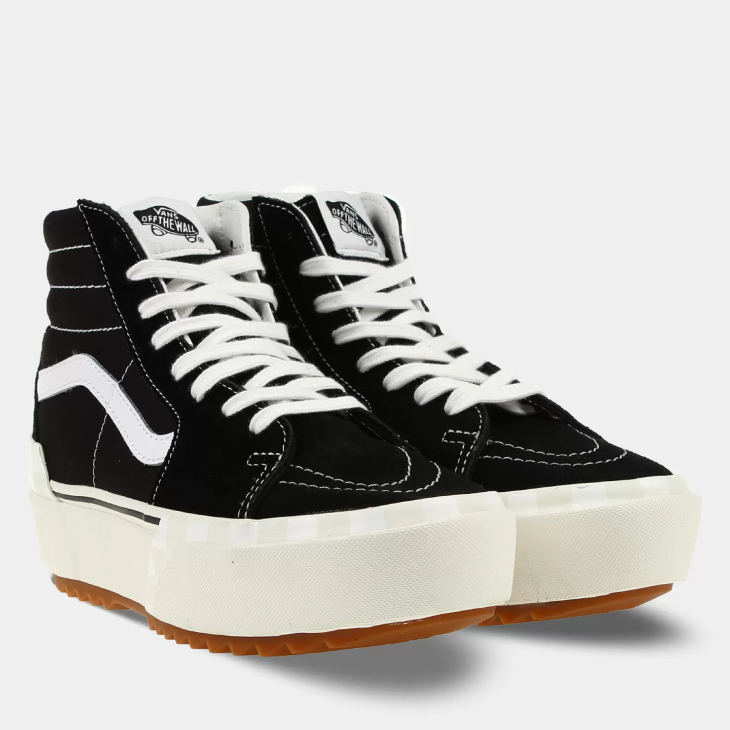 Store Sacha Vans Sk8-Hi Stacked Zwart Dames