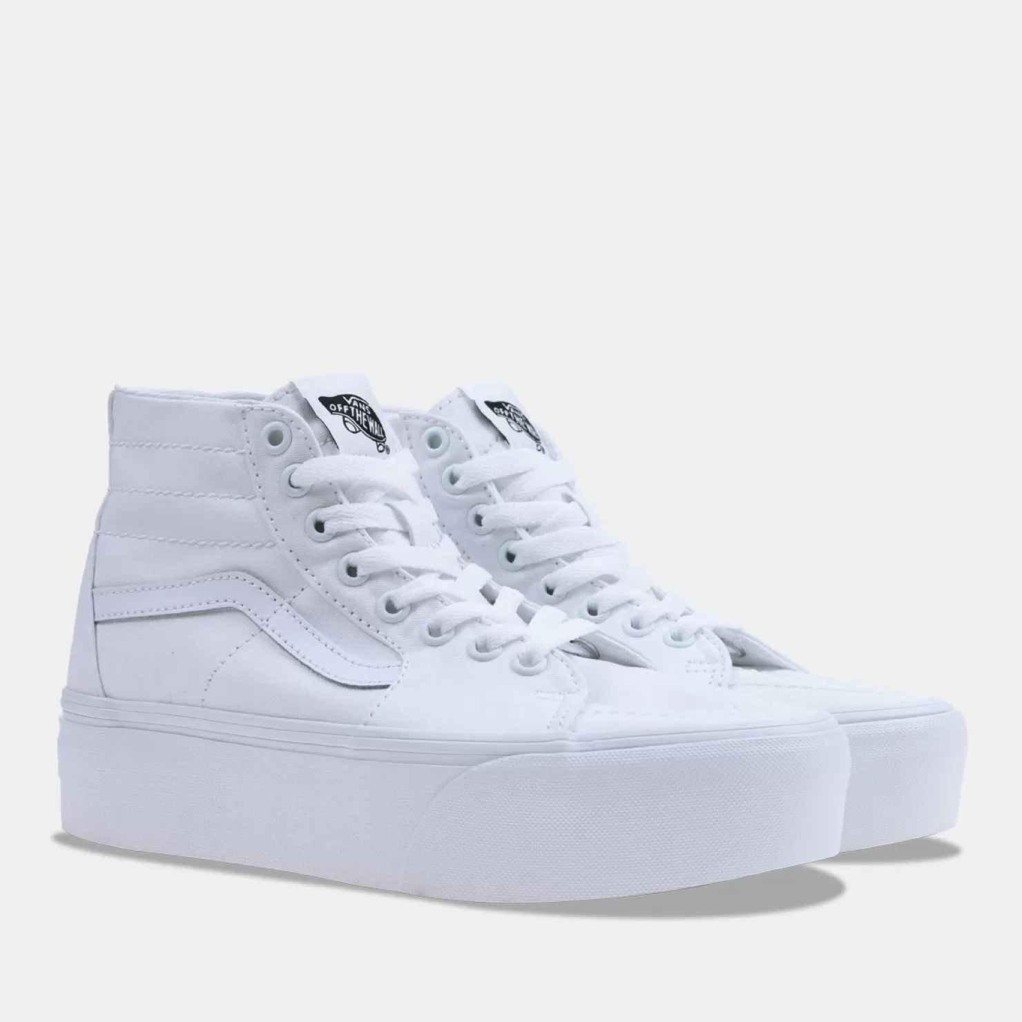 Cheap Sacha Vans Sk8-Hi Tapered Stackform Wit Dames