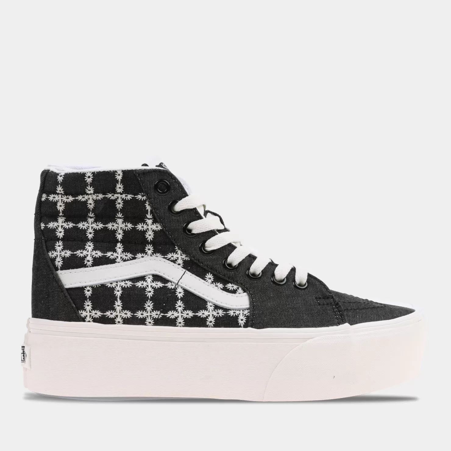 Cheap Sacha Vans Sk8-Hi Tapered Stackform Zwart Dames