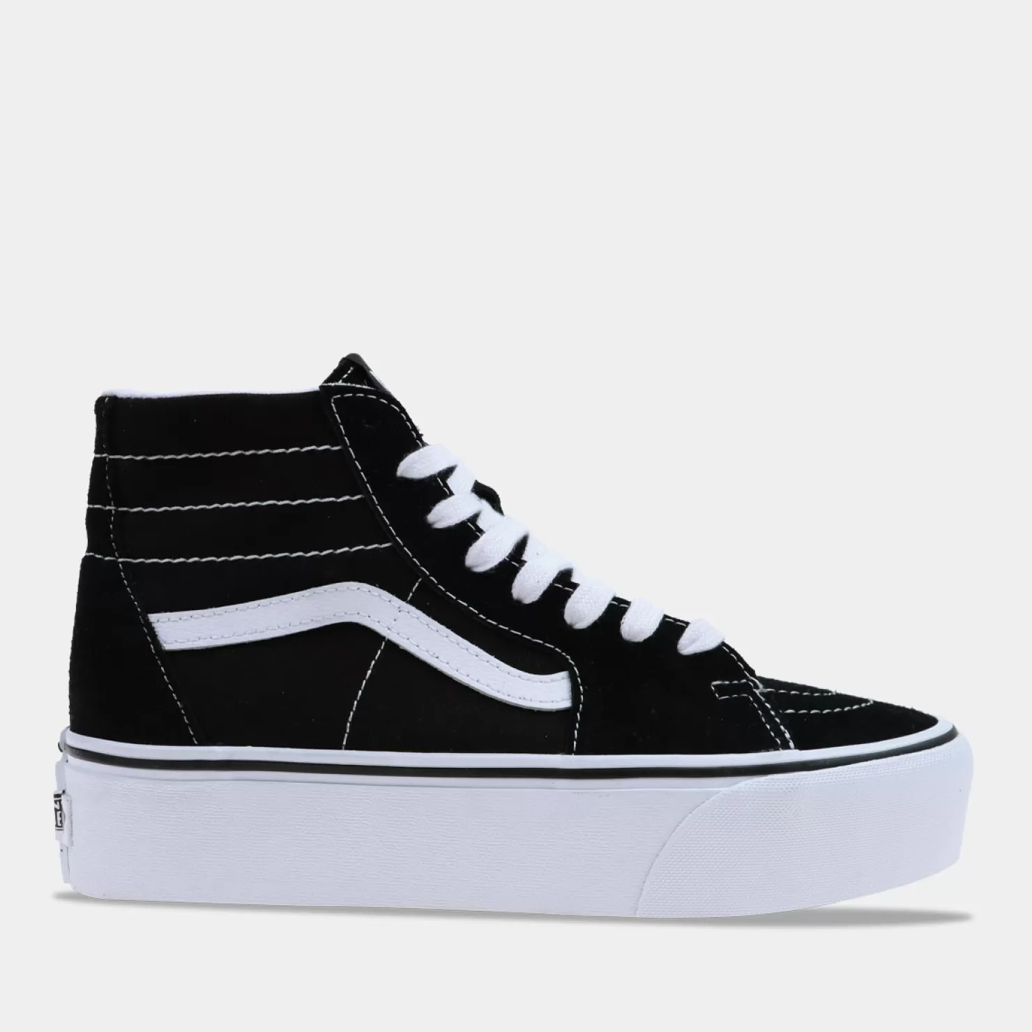 Clearance Sacha Vans Sk8-Hi Tapered Stackform Zwart Dames