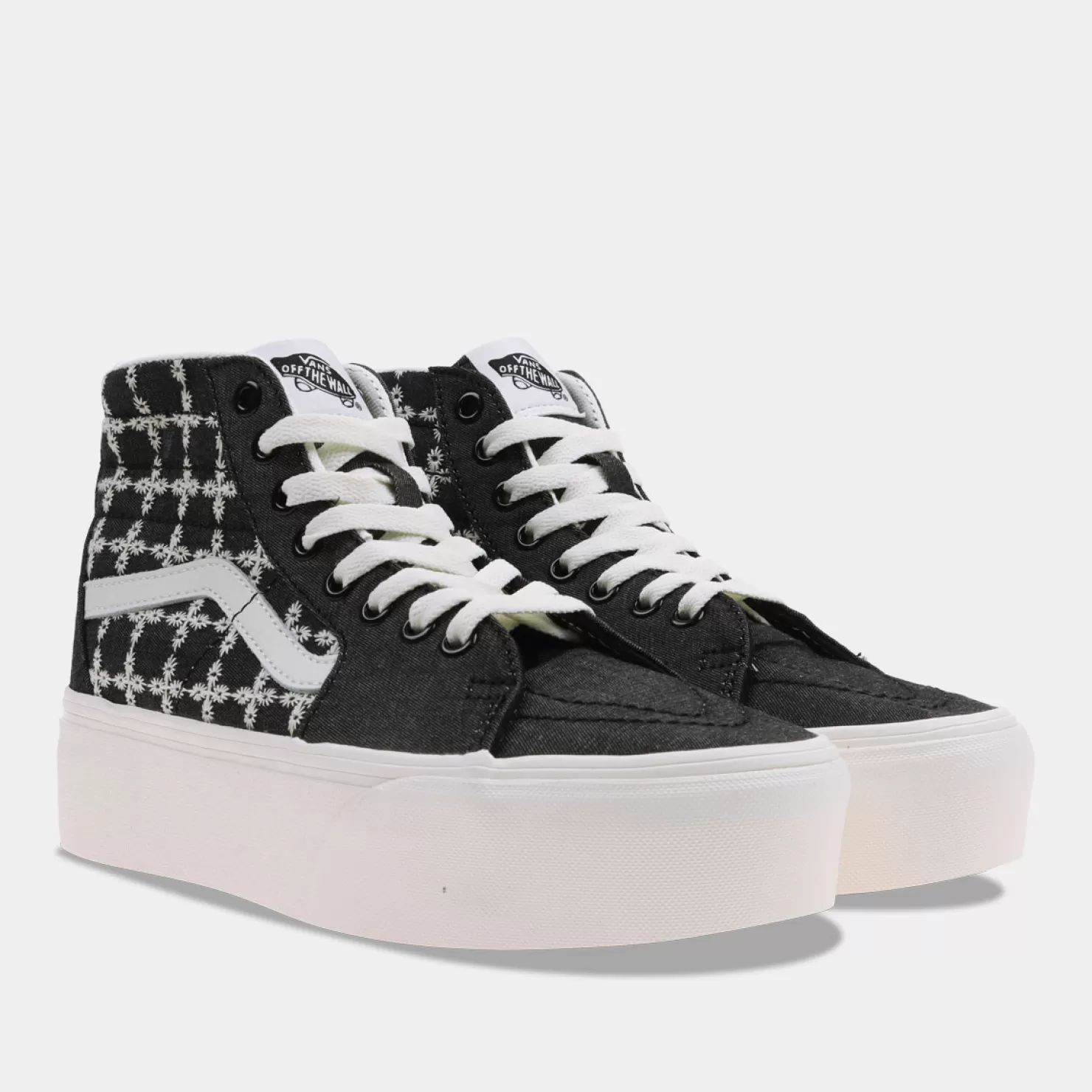 Cheap Sacha Vans Sk8-Hi Tapered Stackform Zwart Dames