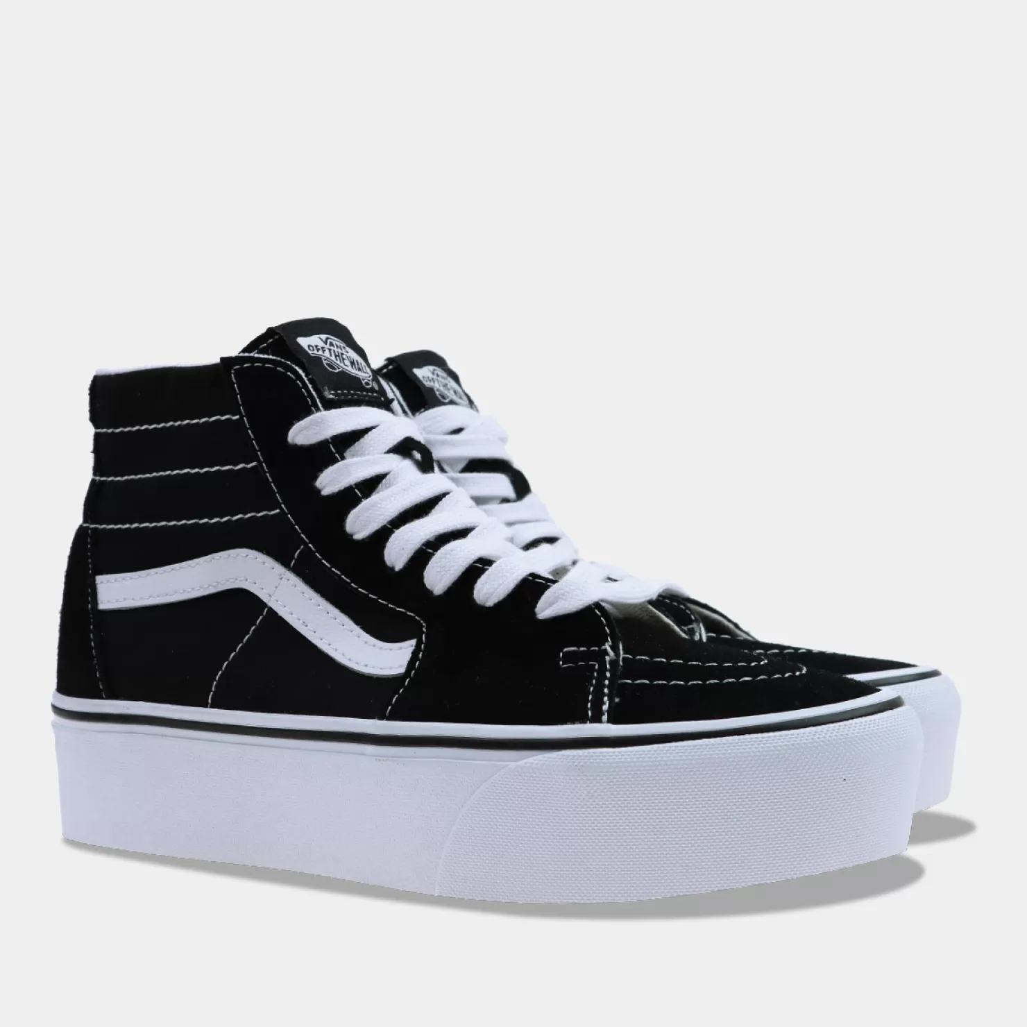 Clearance Sacha Vans Sk8-Hi Tapered Stackform Zwart Dames