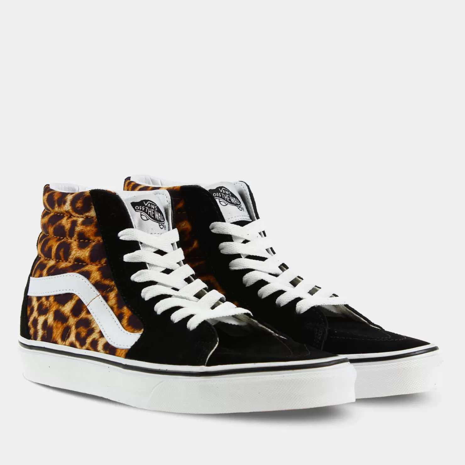 Cheap Sacha Vans Sk8-Hi Zwart/Leopard Dames