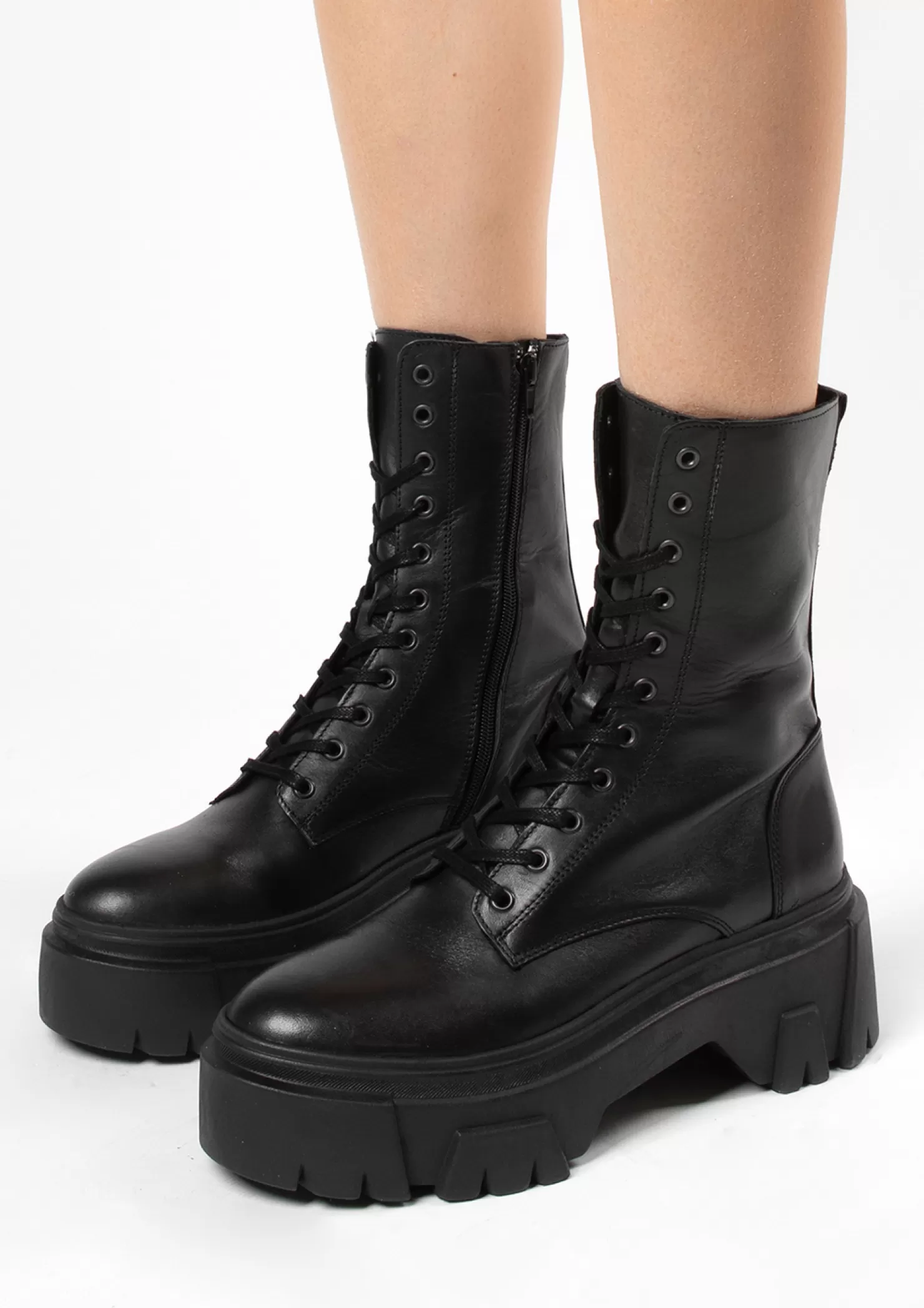 Flash Sale Sacha Vivian Hoorn X Zwarte Veterboots