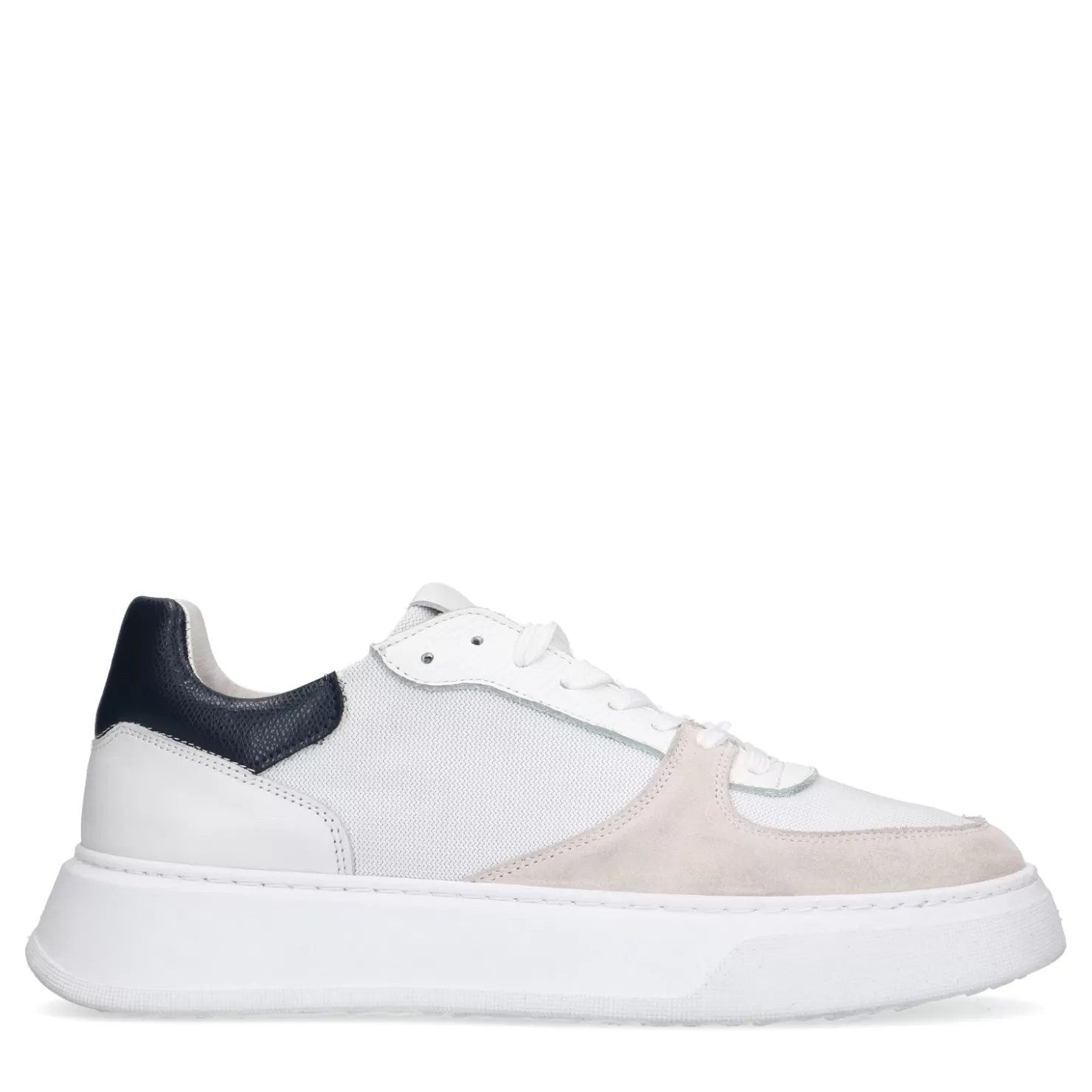 Outlet Sacha Witte Leren Sneakers